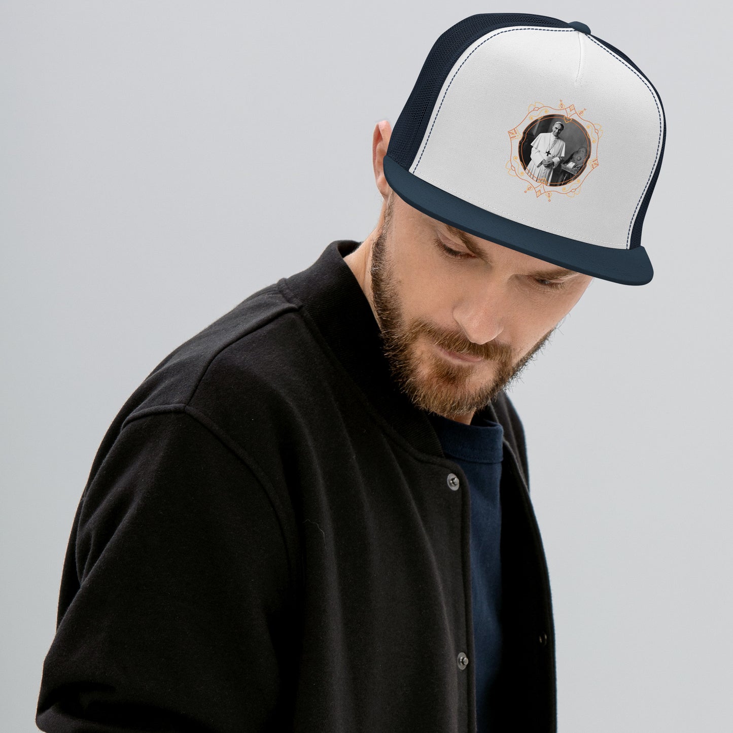 Pope Carl Sagan - Not a Pope - Trucker Cap