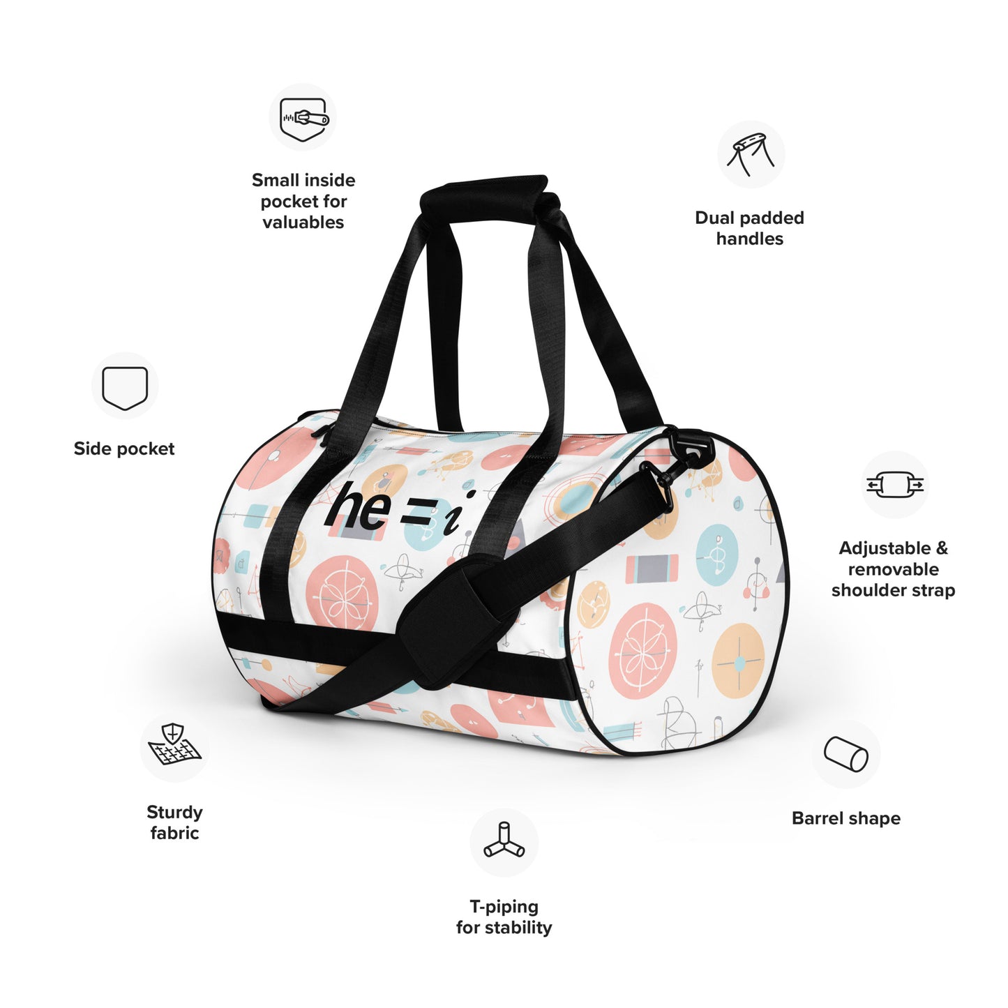 he = i - Gym Bag
