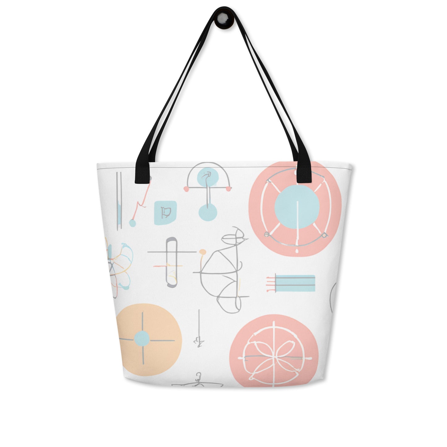 he = i - Large Tote Bag