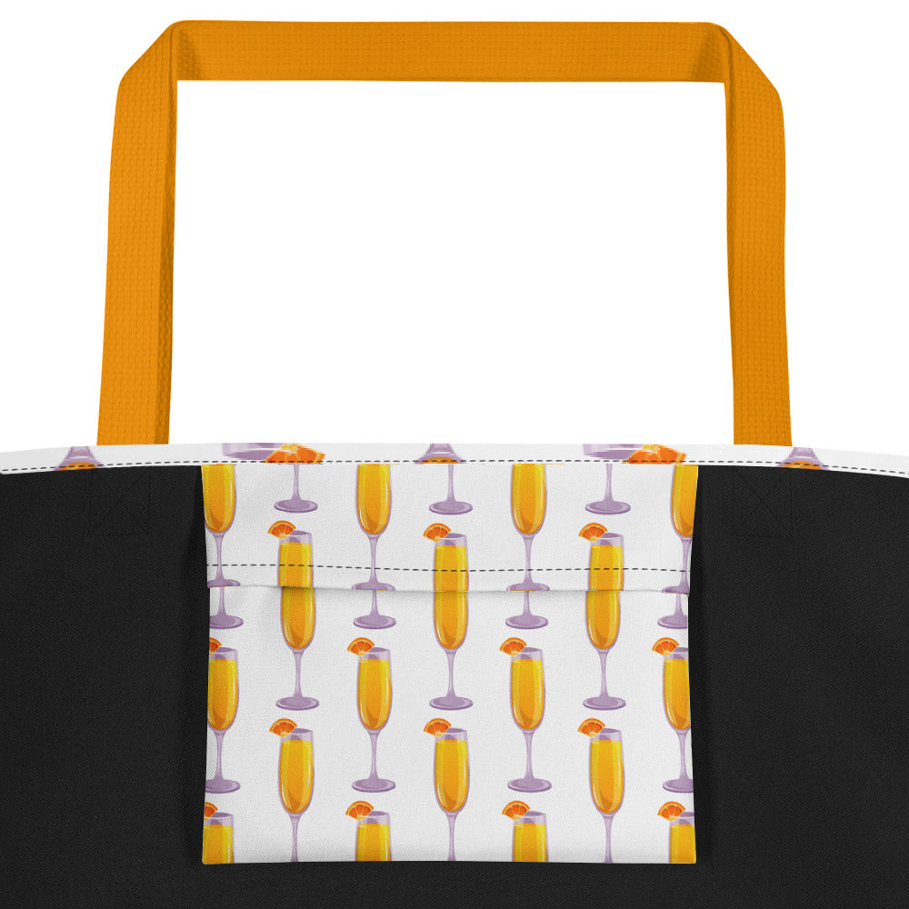 Brunches Before Churches - Large Tote Bag