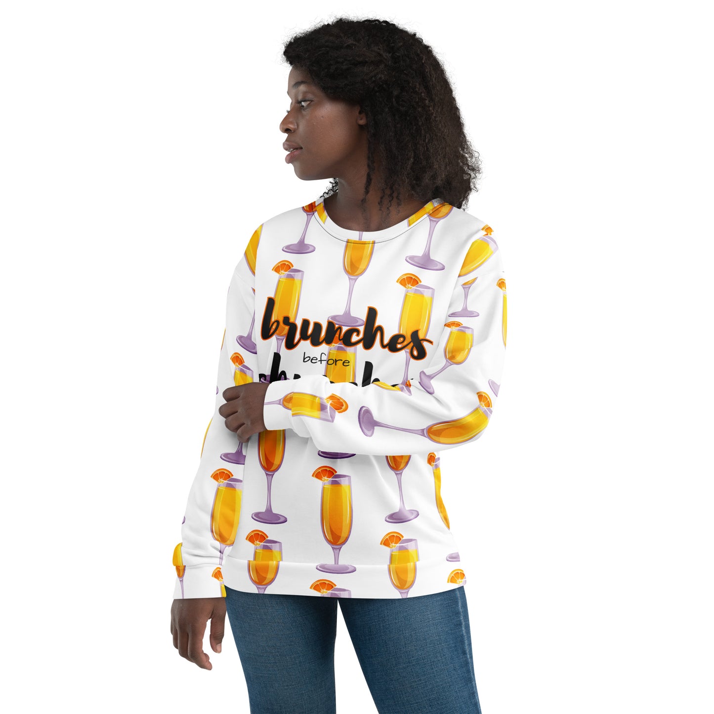 Brunches Before Churches - Crew Neck Sweatshirt
