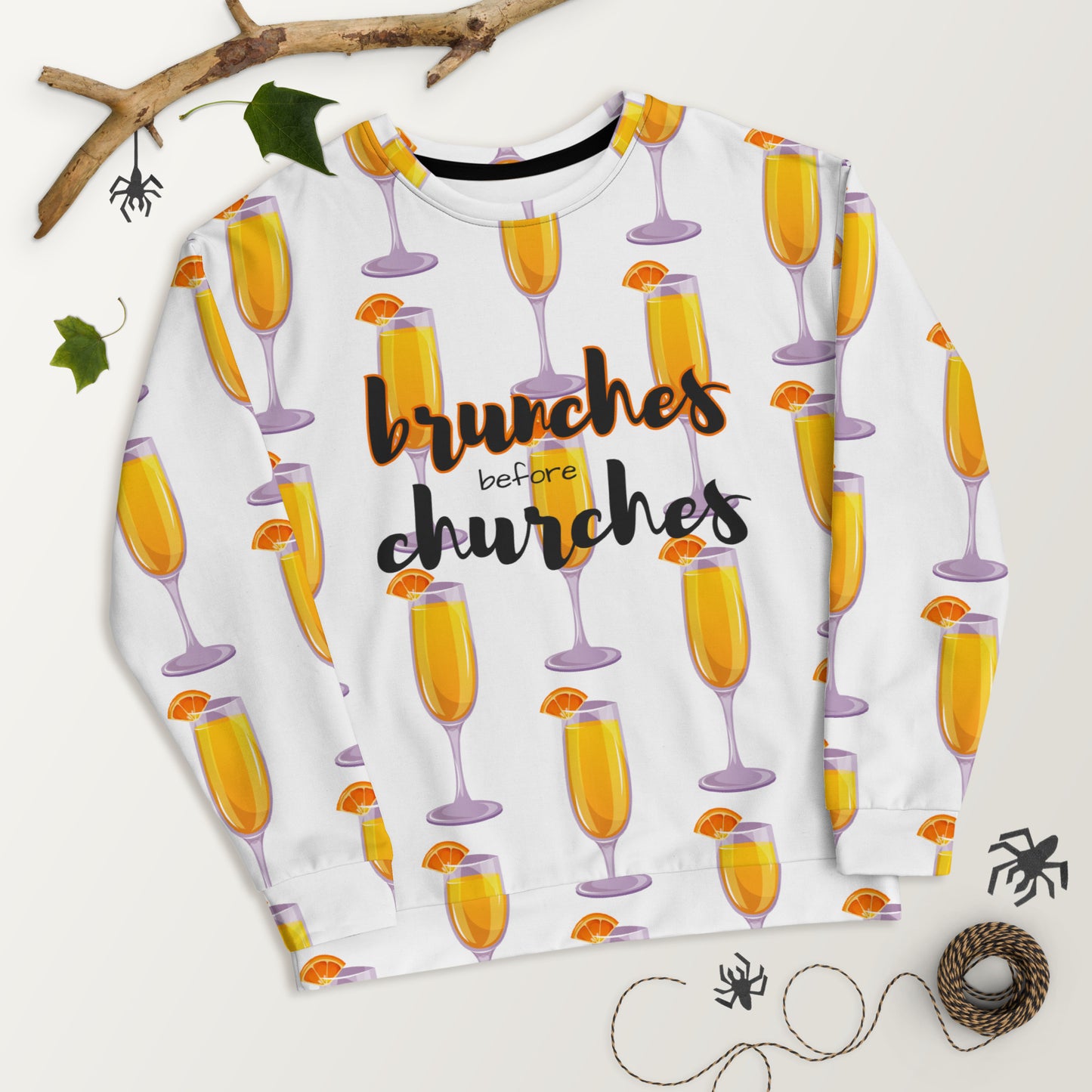 Brunches Before Churches - Crew Neck Sweatshirt
