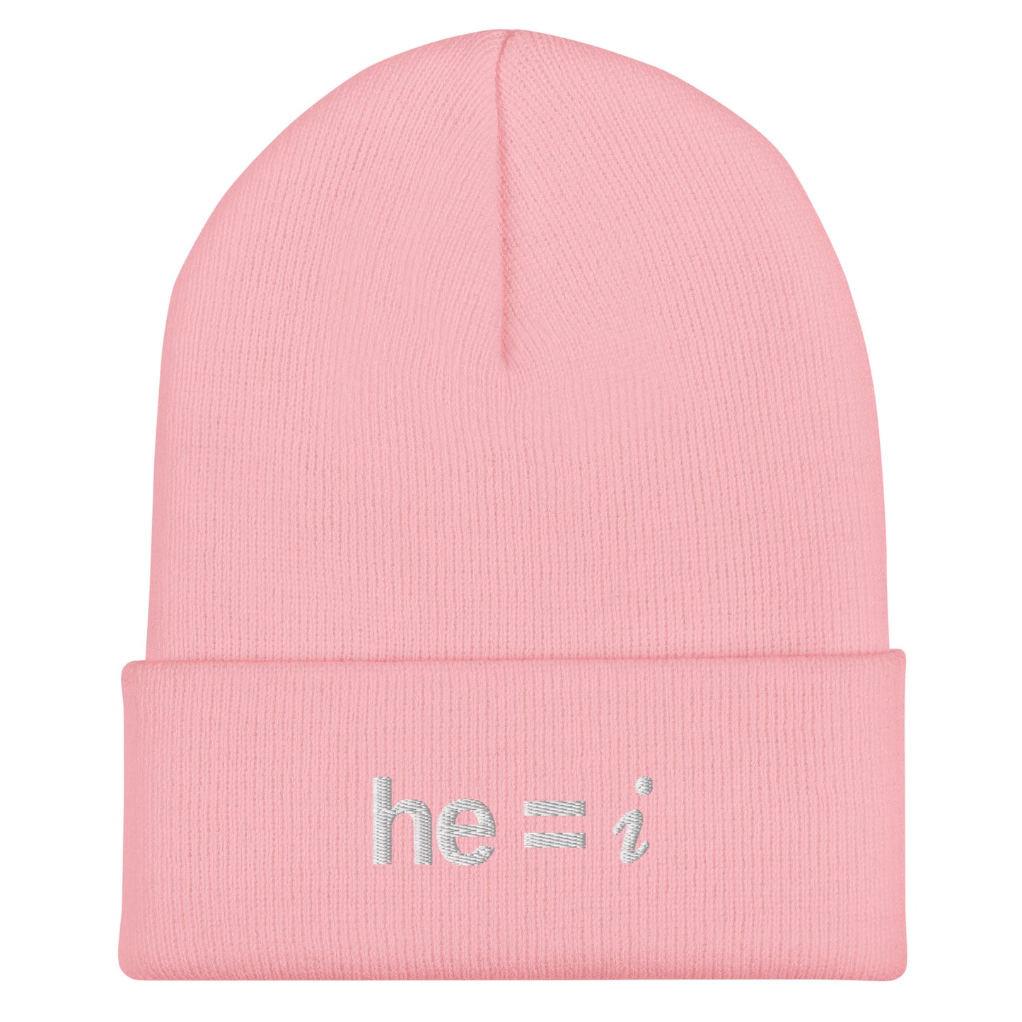 he = i - Cuffed Beanie