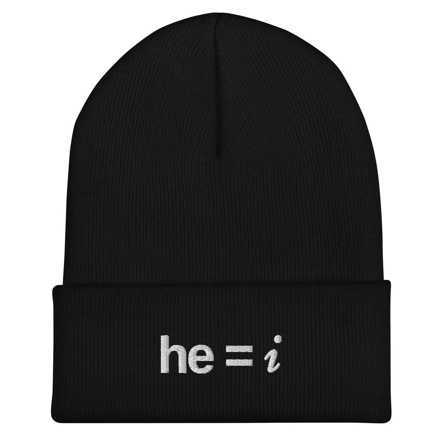 he = i - Cuffed Beanie