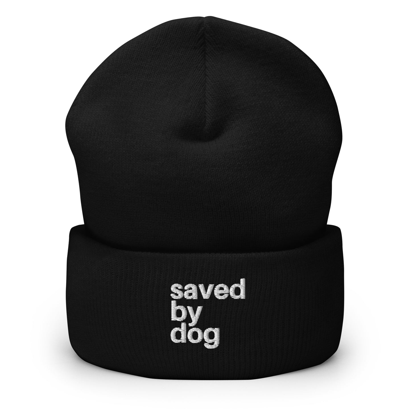 Saved by Dog - Cuffed Beanie