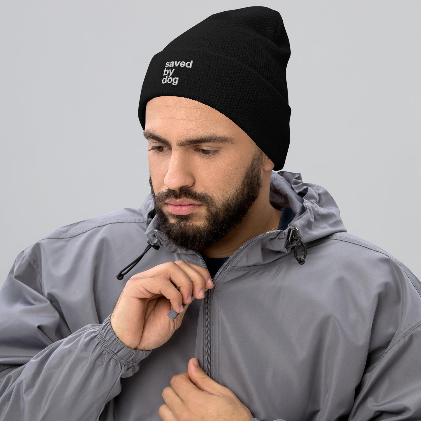 Saved by Dog - Cuffed Beanie