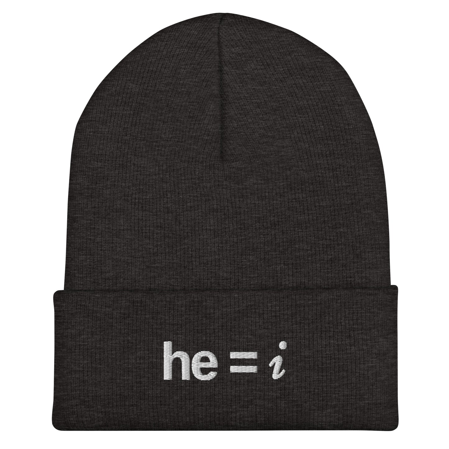 he = i - Cuffed Beanie