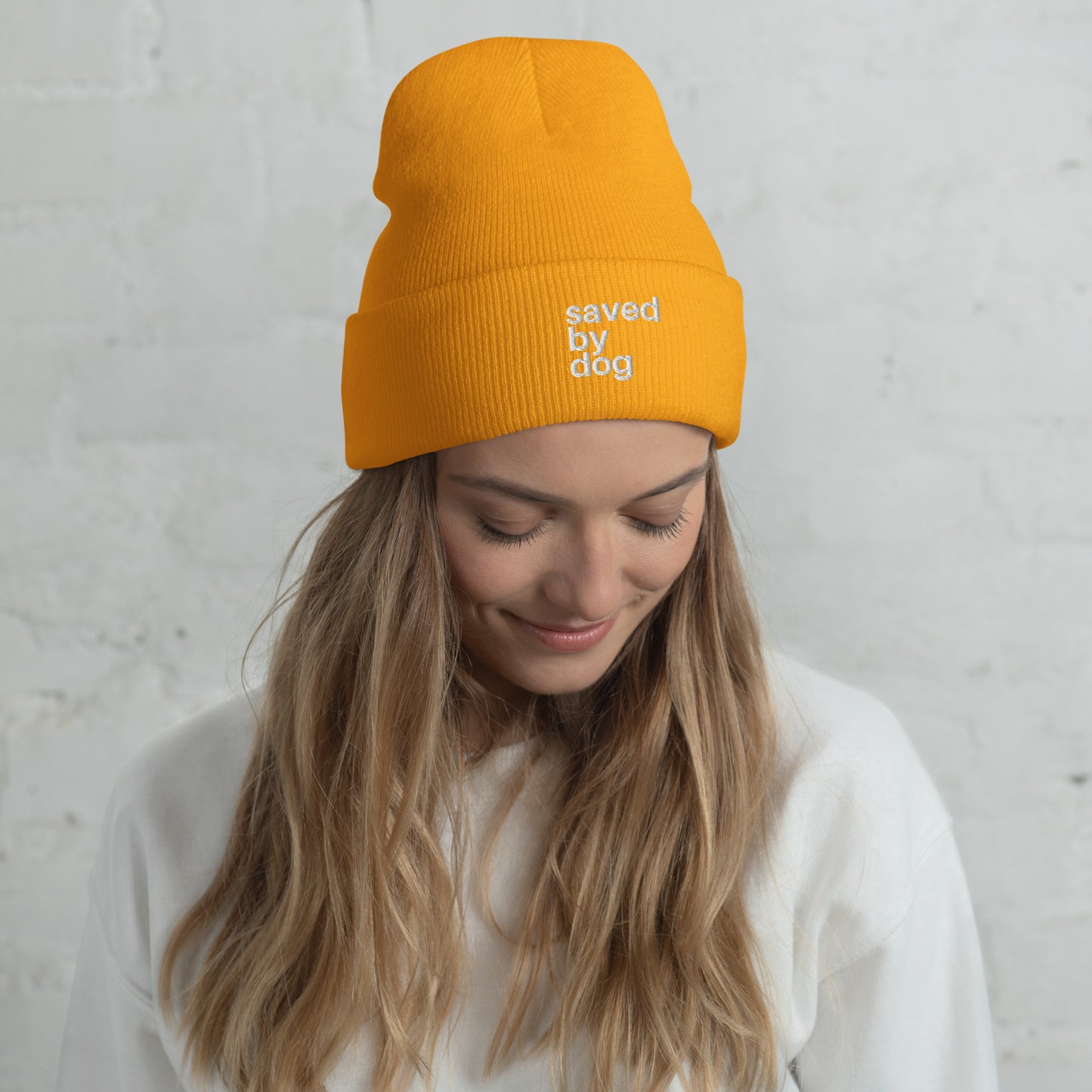 Saved by Dog - Cuffed Beanie