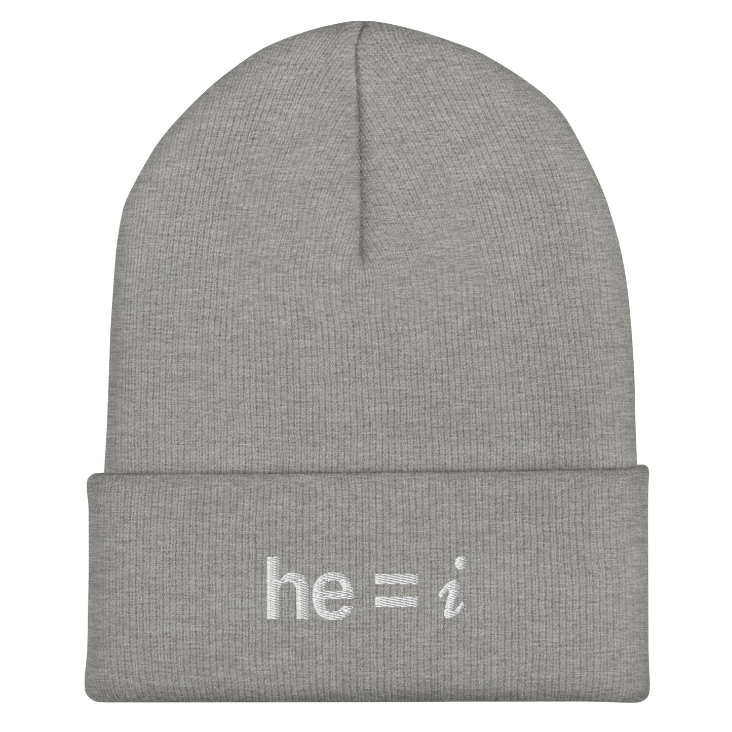 he = i - Cuffed Beanie