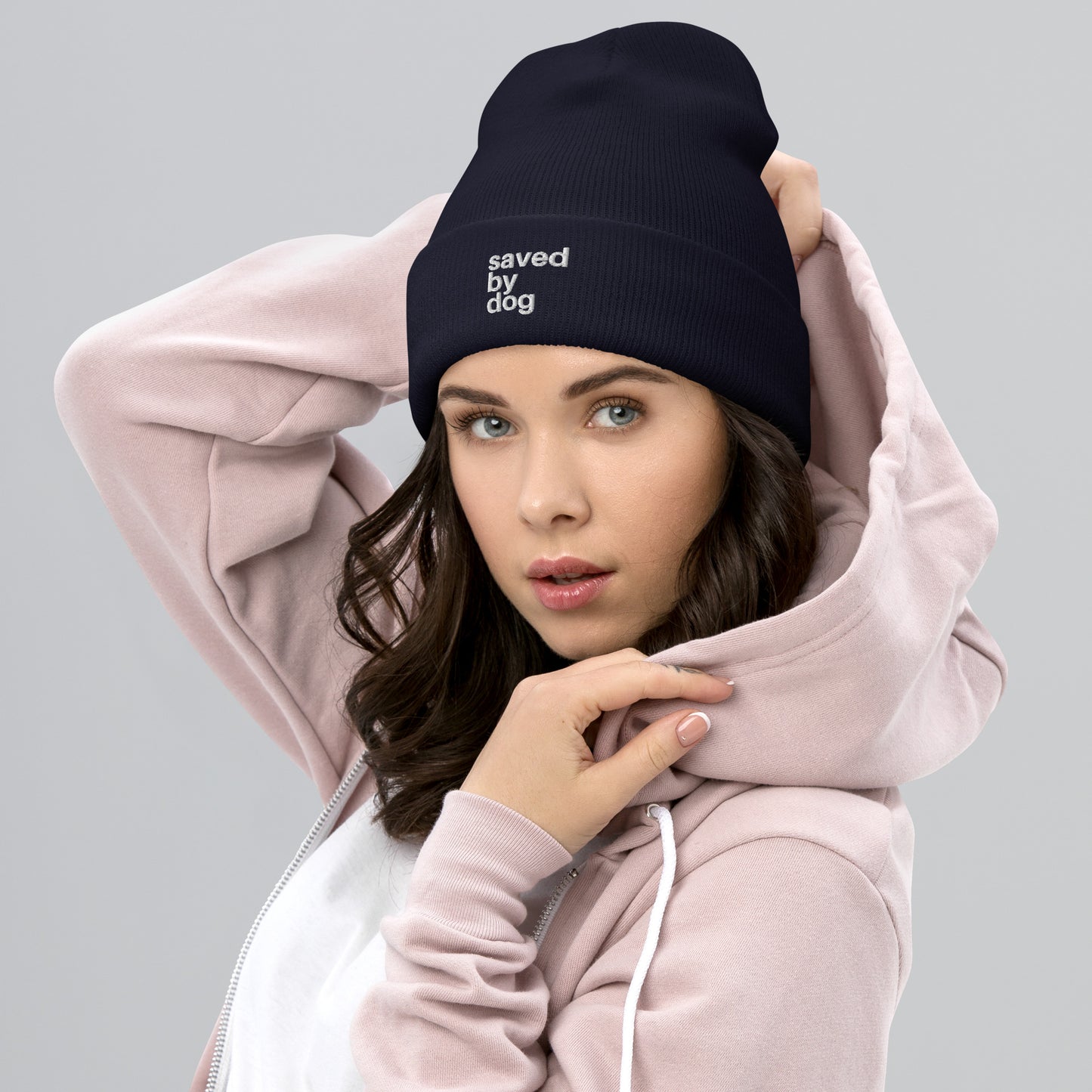 Saved by Dog - Cuffed Beanie