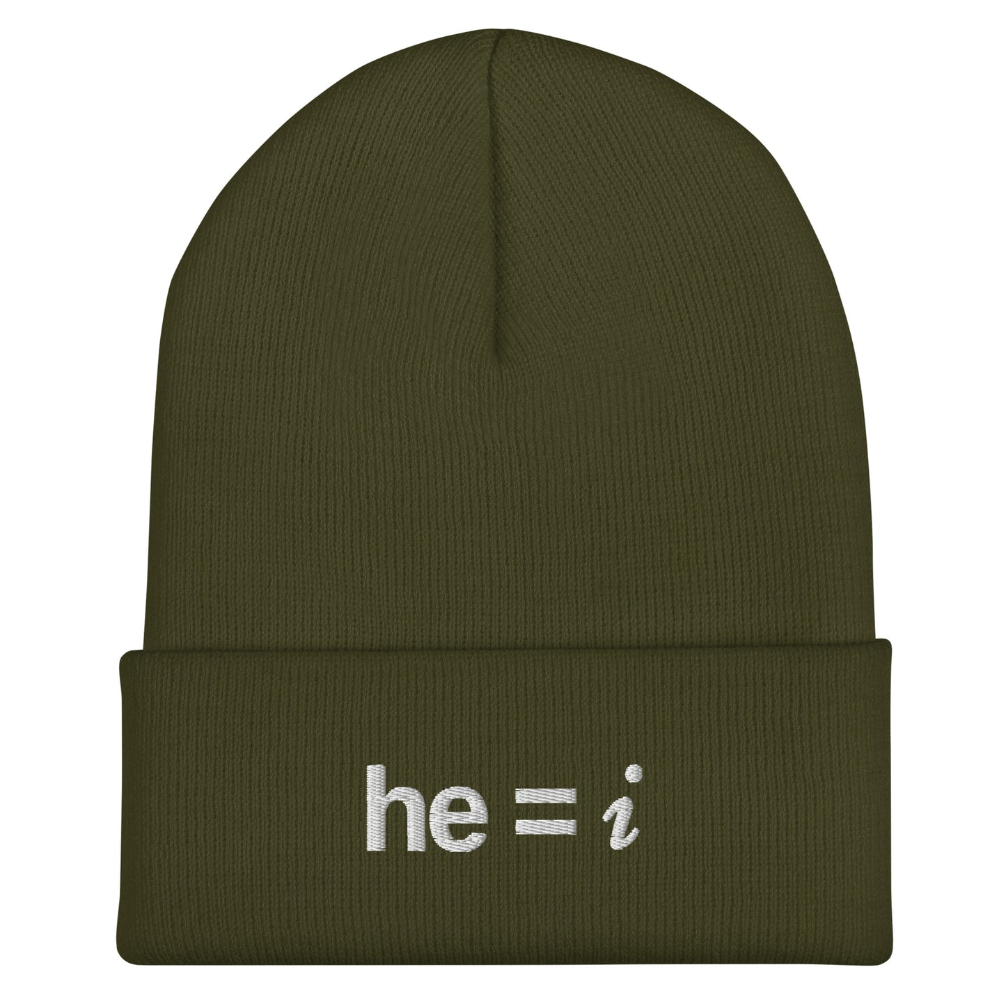 he = i - Cuffed Beanie