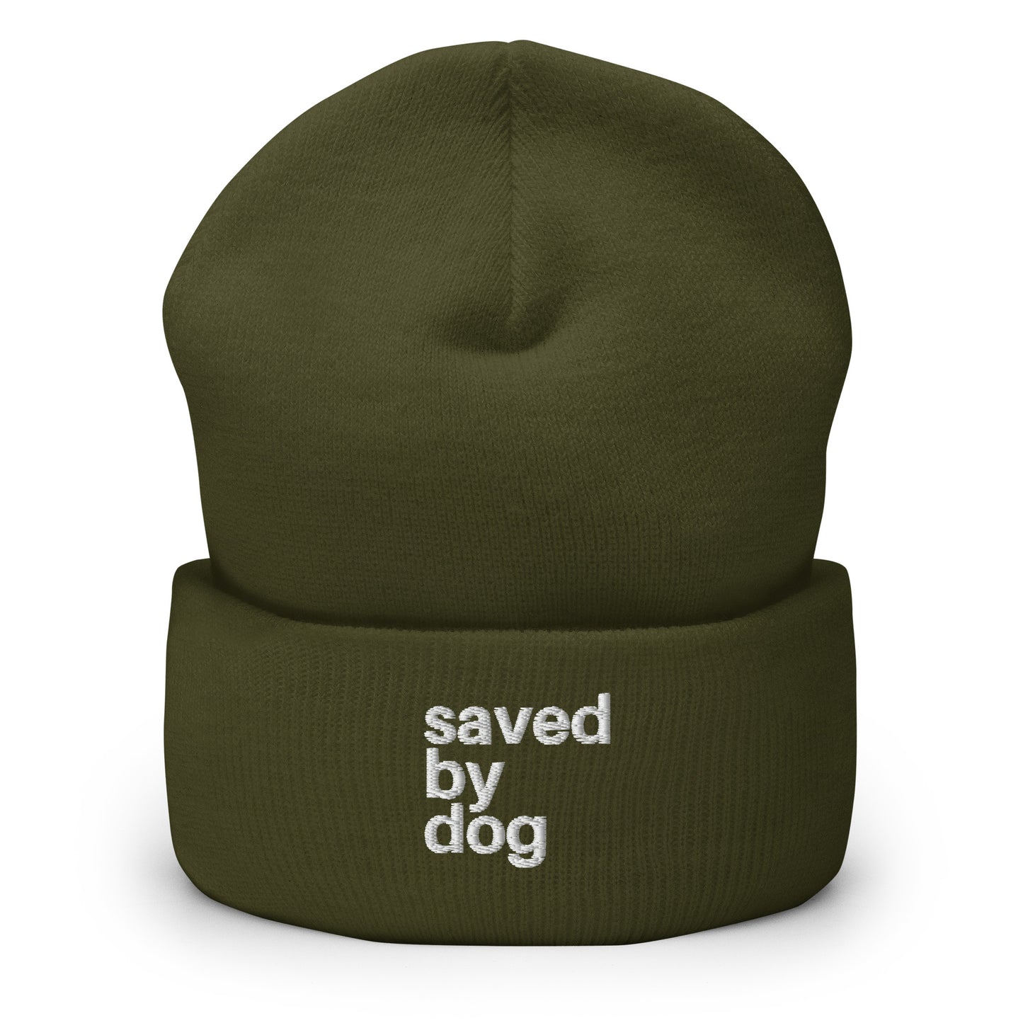 Saved by Dog - Cuffed Beanie