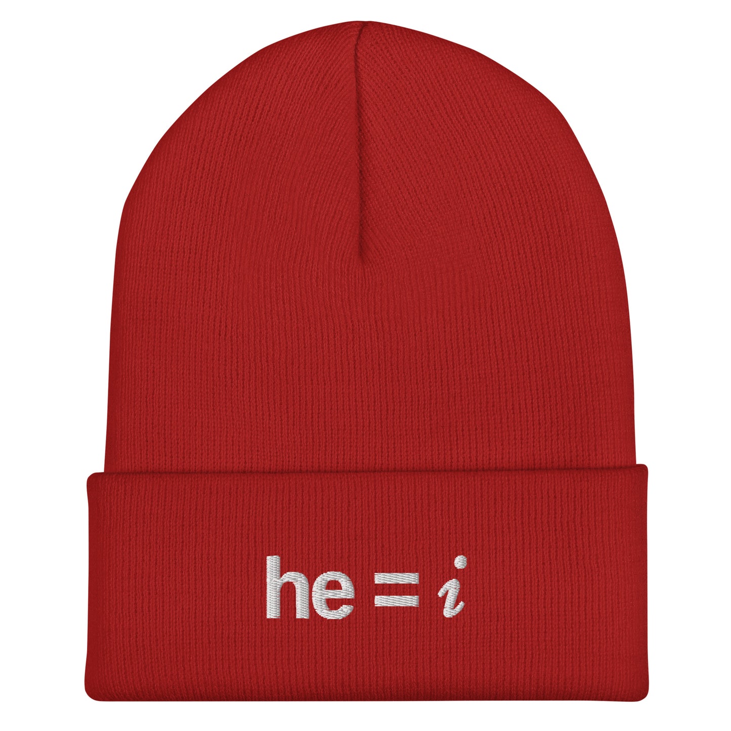 he = i - Cuffed Beanie