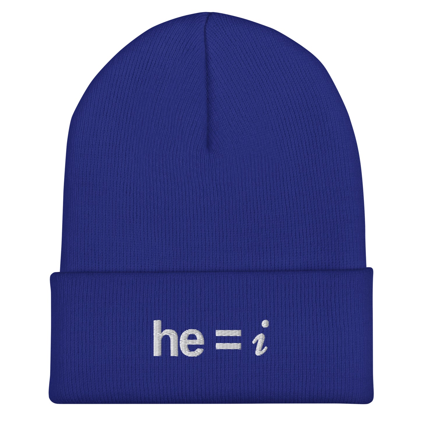 he = i - Cuffed Beanie