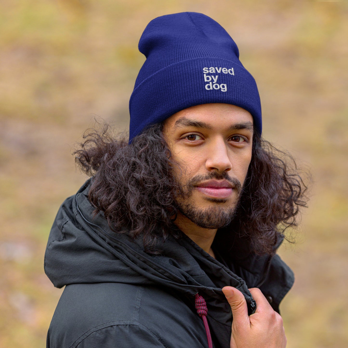 Saved by Dog - Cuffed Beanie