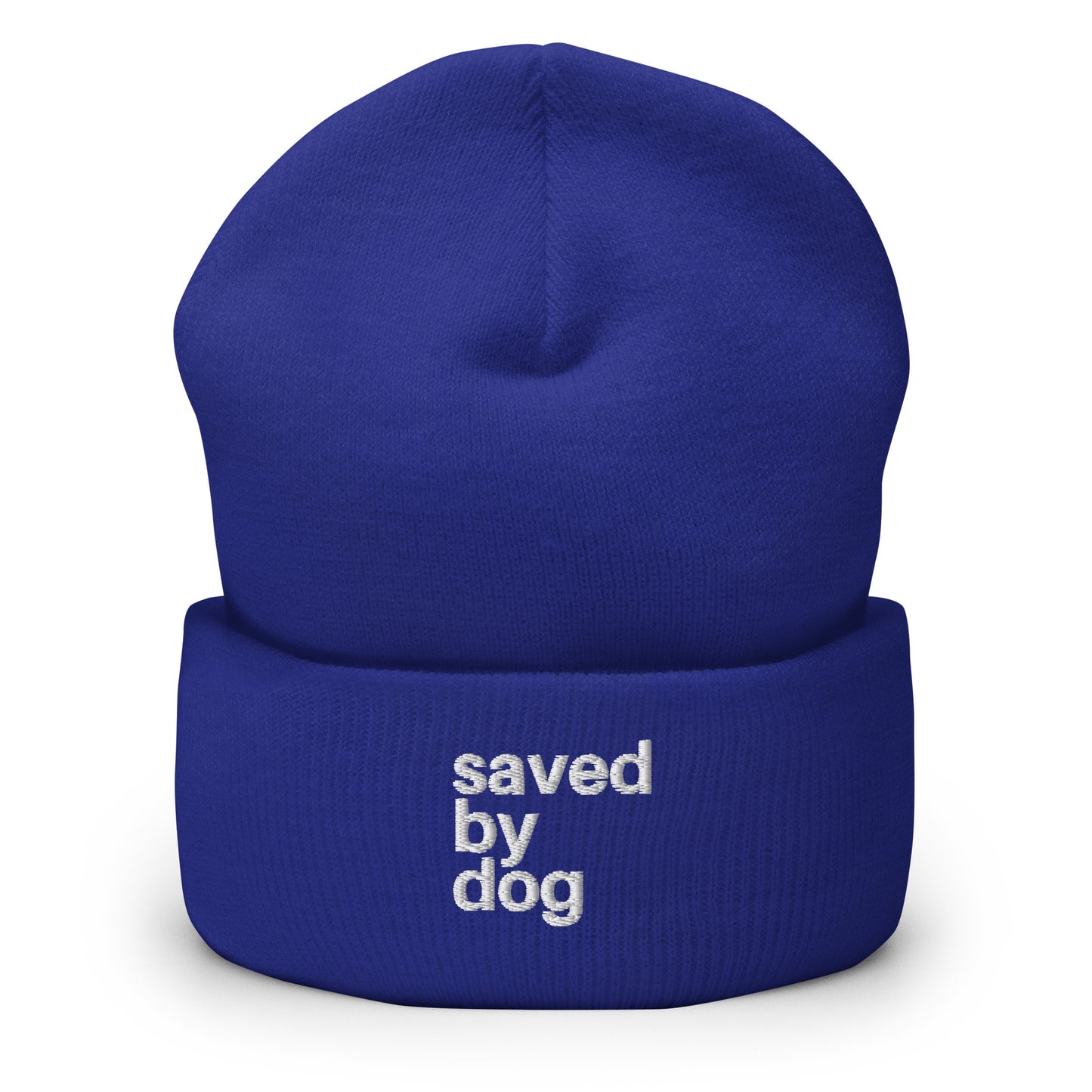 Saved by Dog - Cuffed Beanie