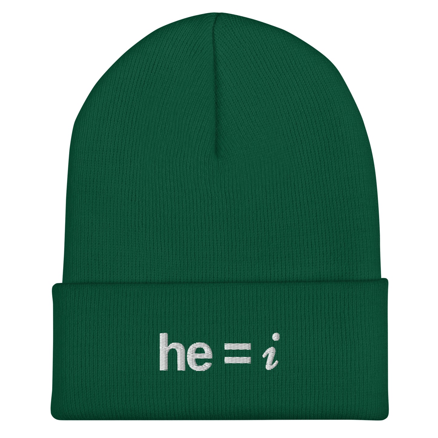 he = i - Cuffed Beanie