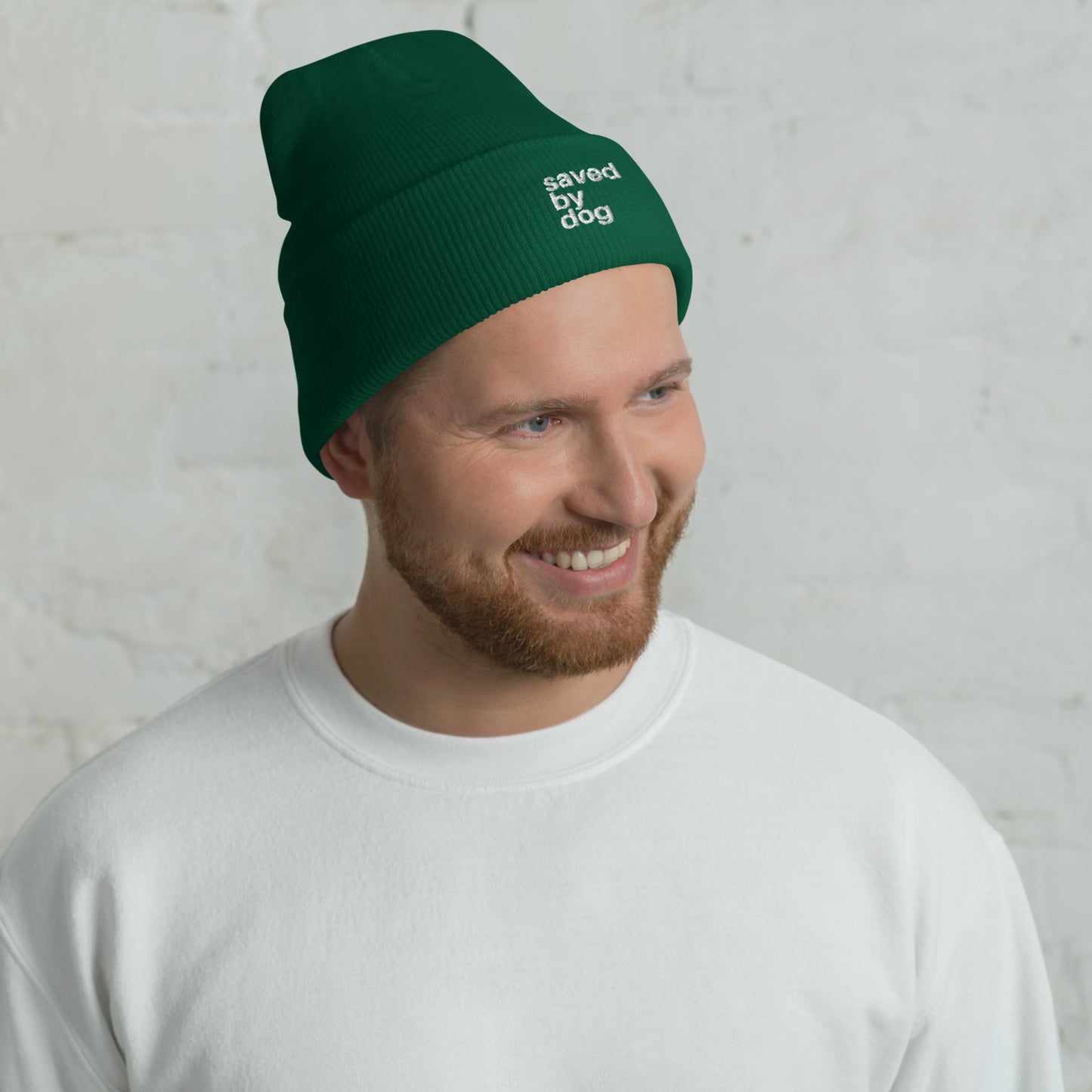 Saved by Dog - Cuffed Beanie