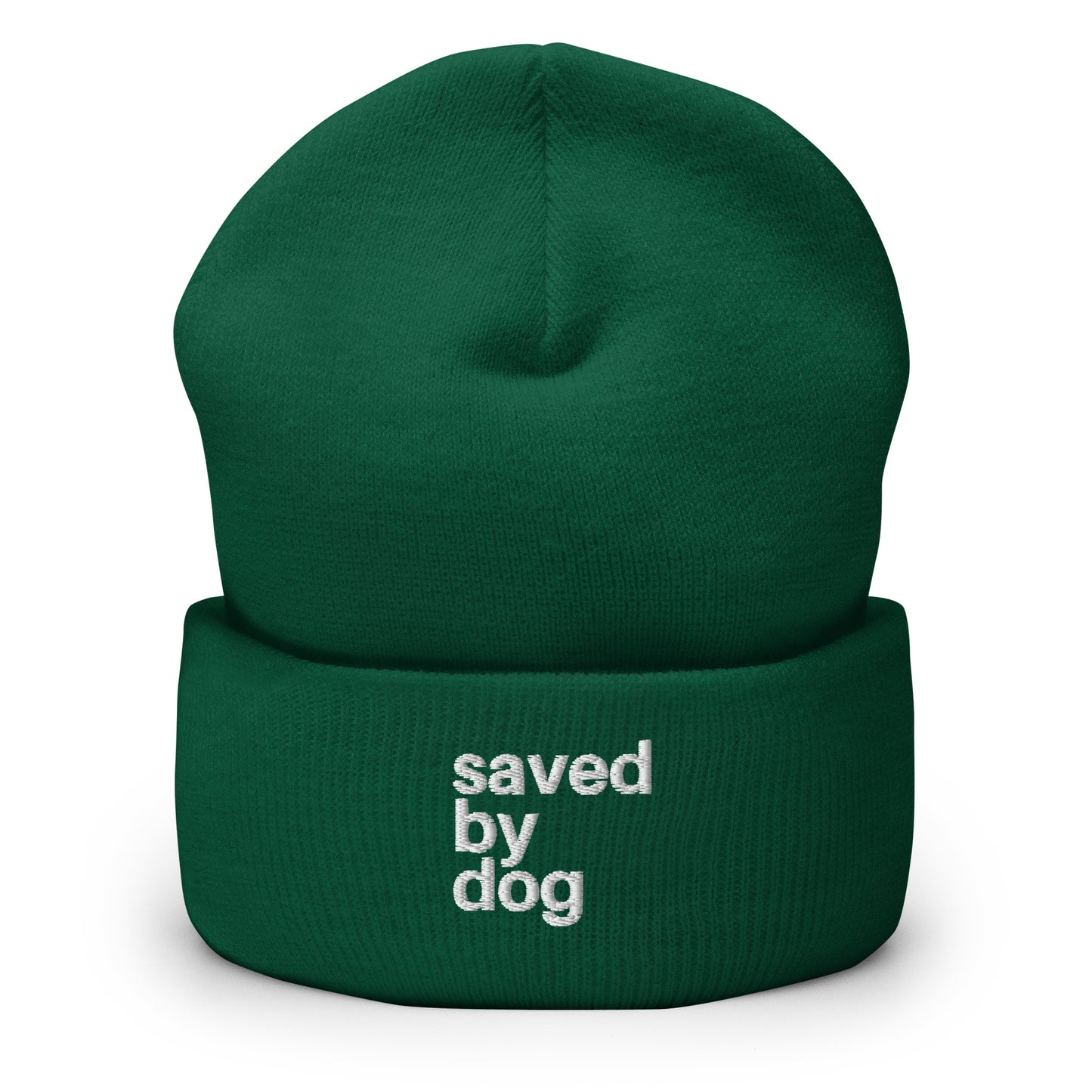 Saved by Dog - Cuffed Beanie