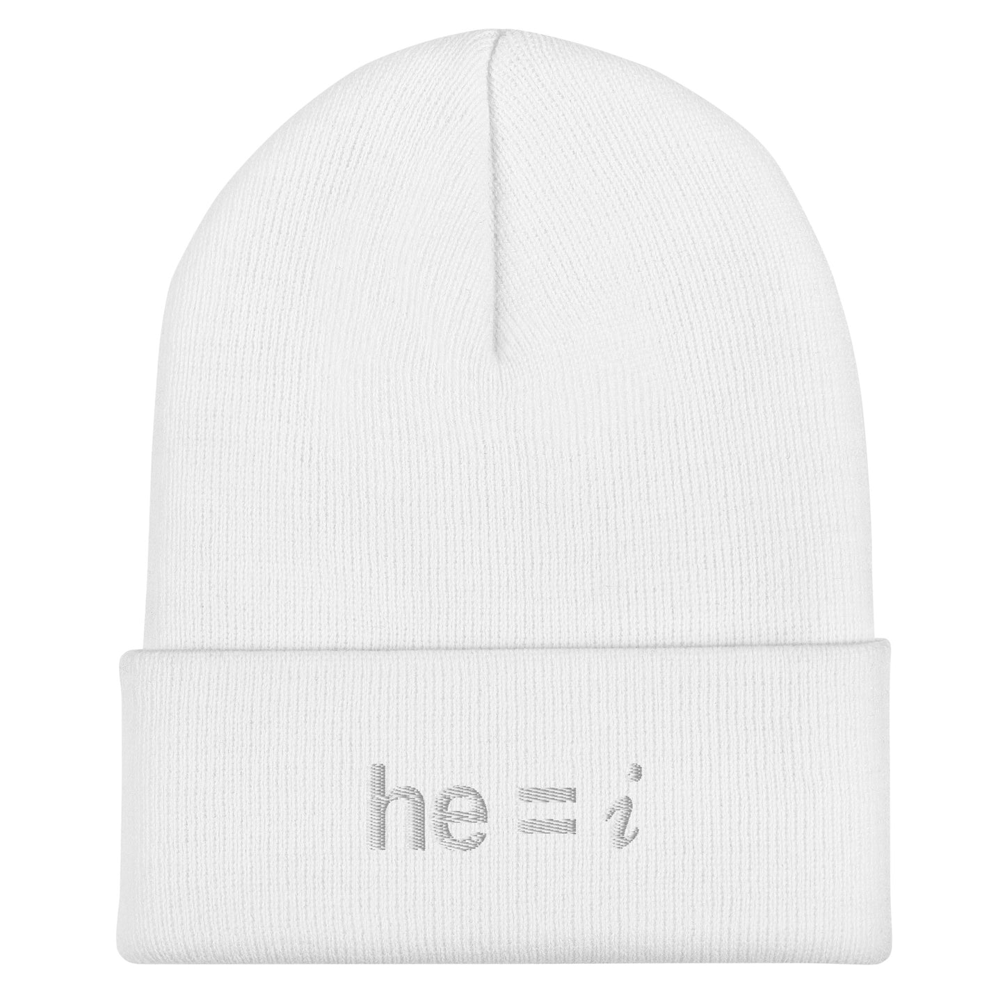 he = i - Cuffed Beanie