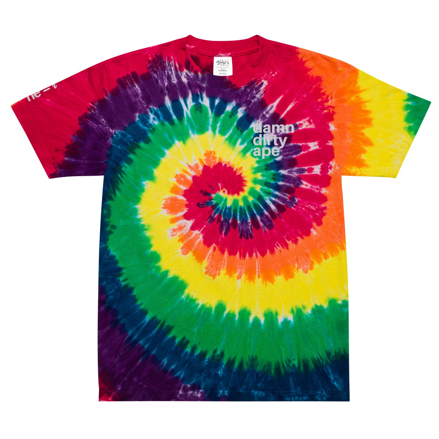 Damn Dirty Ape - Oversized Tie-Dye Tee