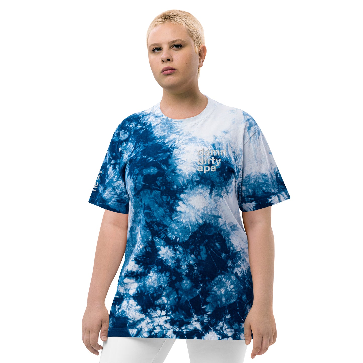 Damn Dirty Ape - Oversized Tie-Dye Tee