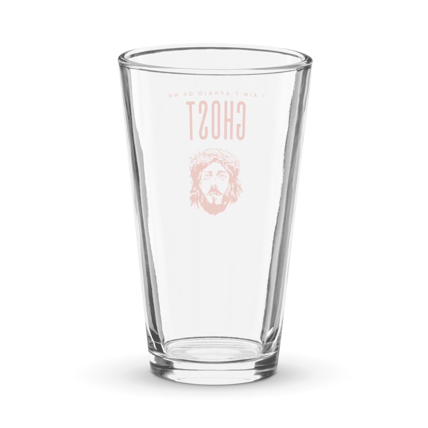 I Ain't Afraid of No Ghost v3 - Pint Glass