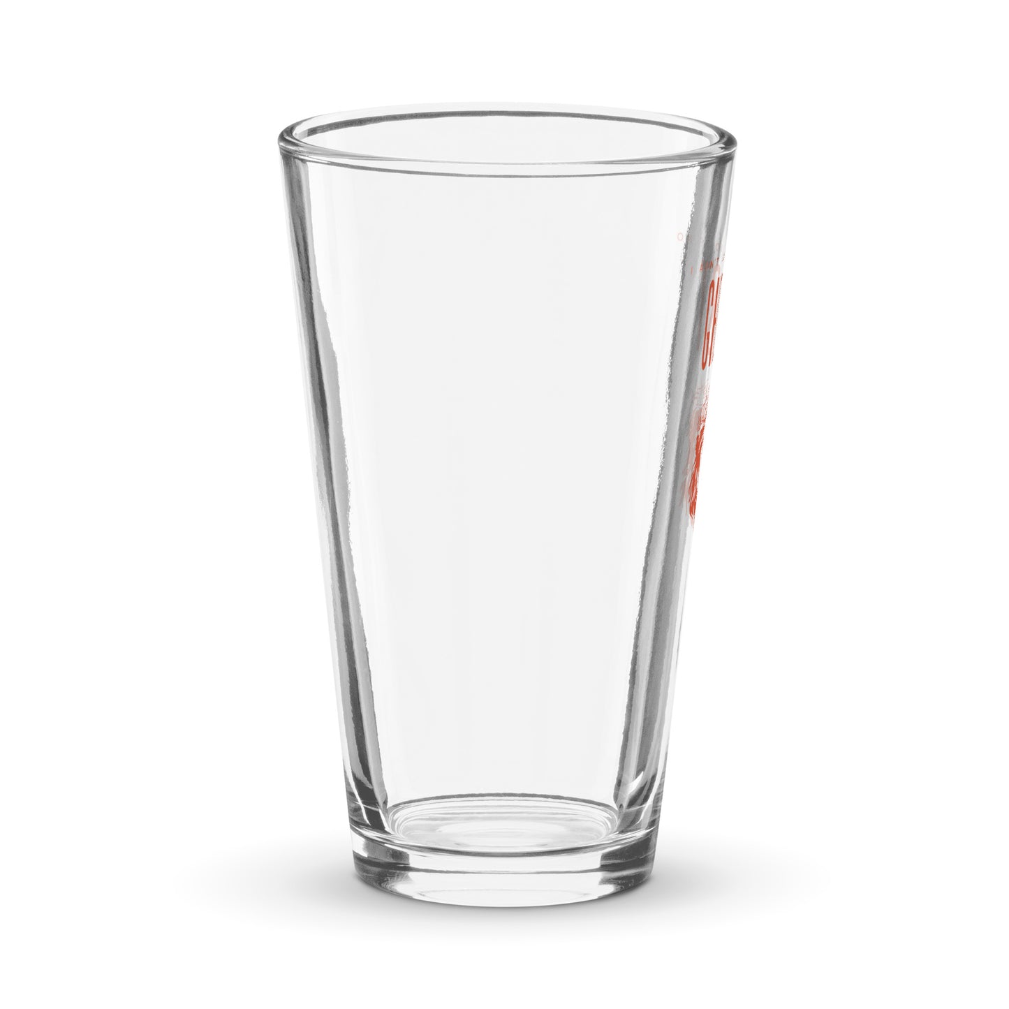 I Ain't Afraid of No Ghost v3 - Pint Glass