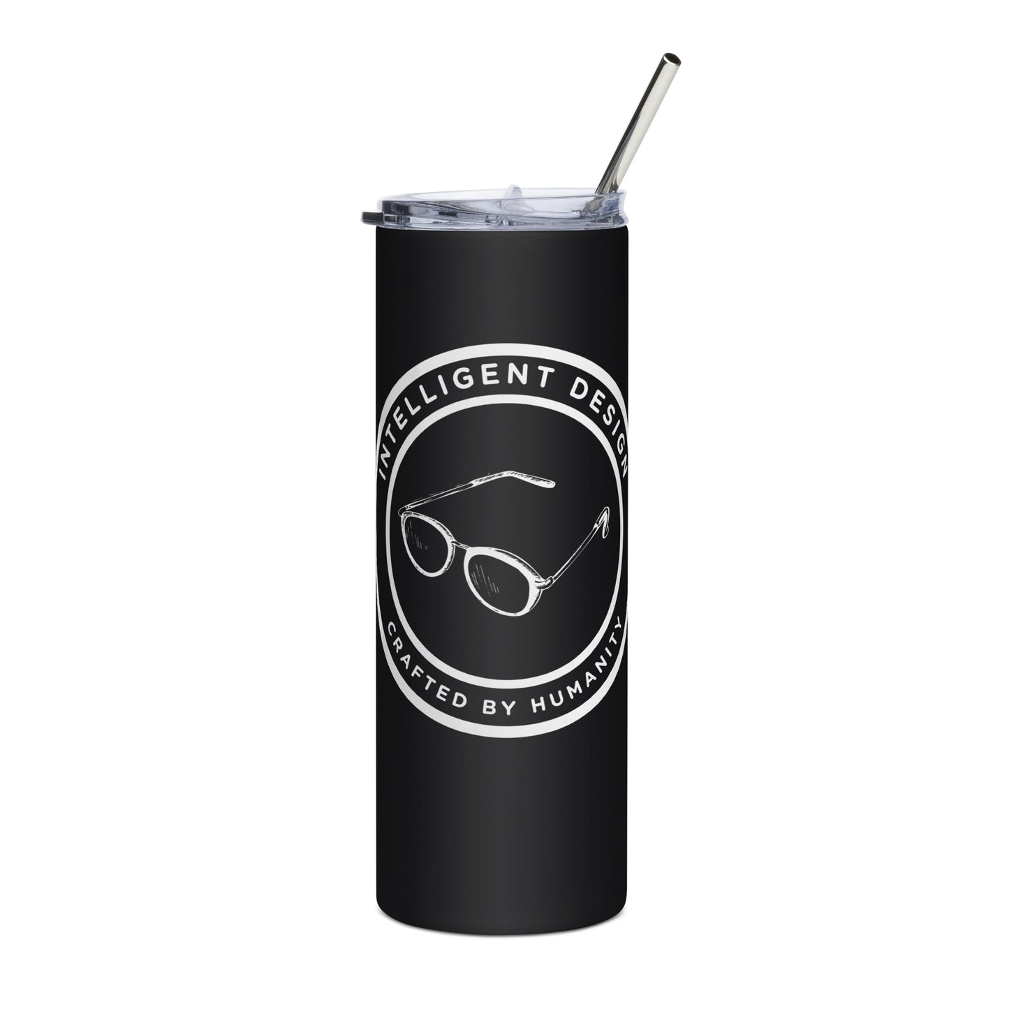 Intelligent Design "Badge" - Stainless Steel Tumbler