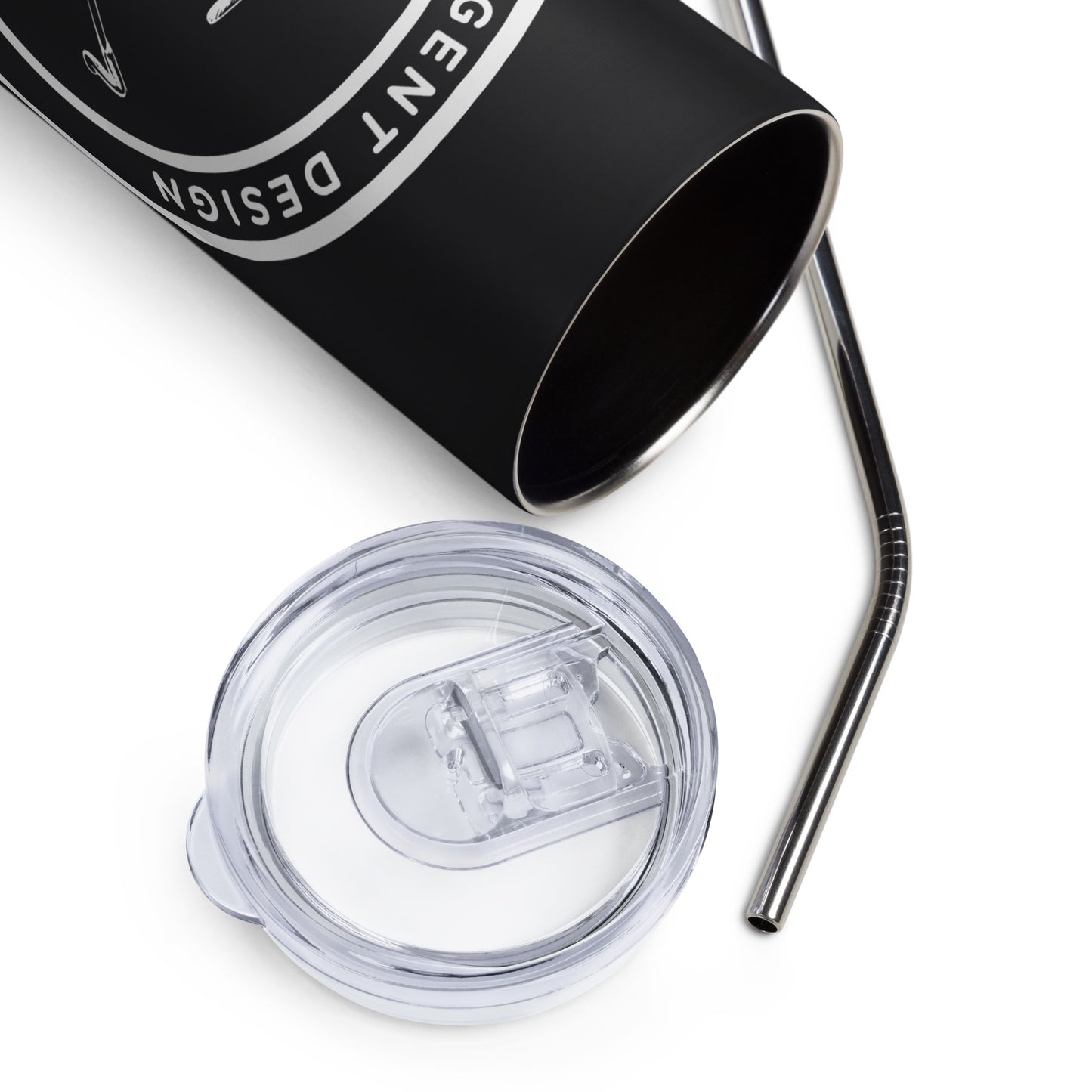 Intelligent Design "Badge" - Stainless Steel Tumbler