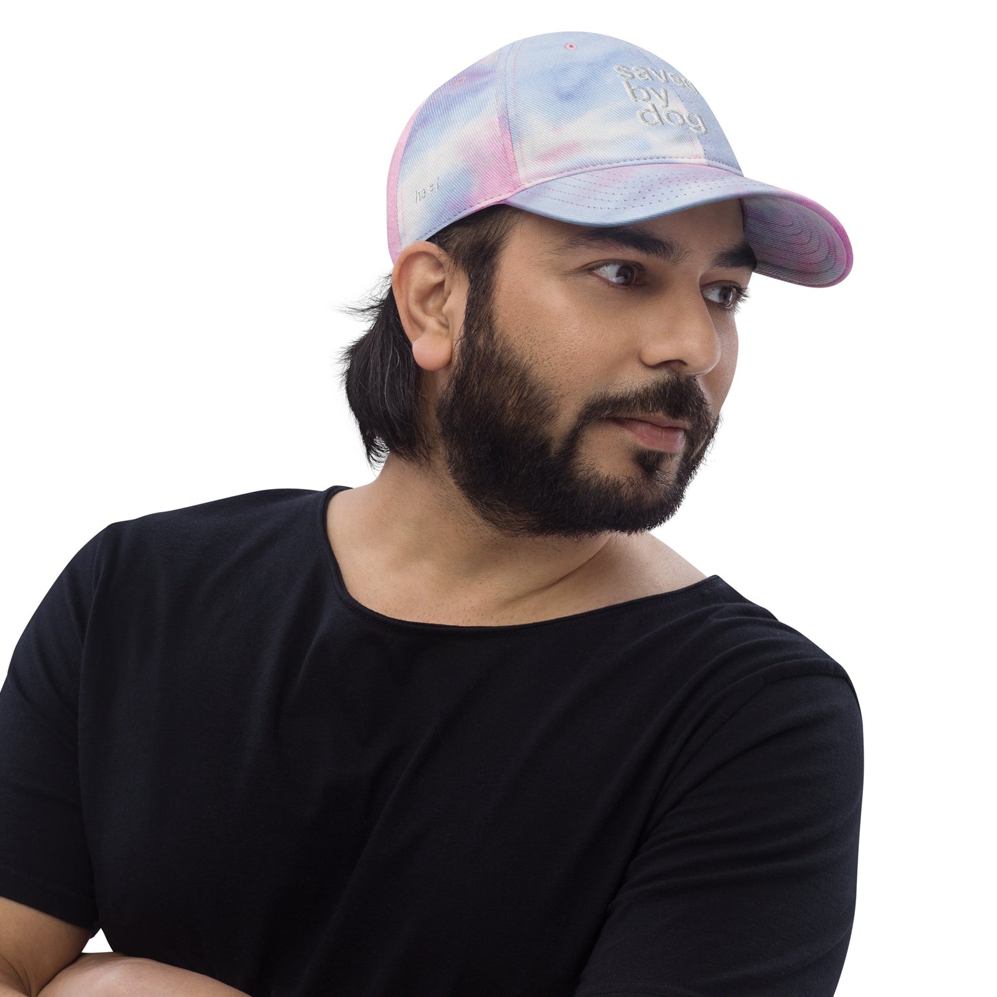Saved by Dog - Tie Dye Dad Hat