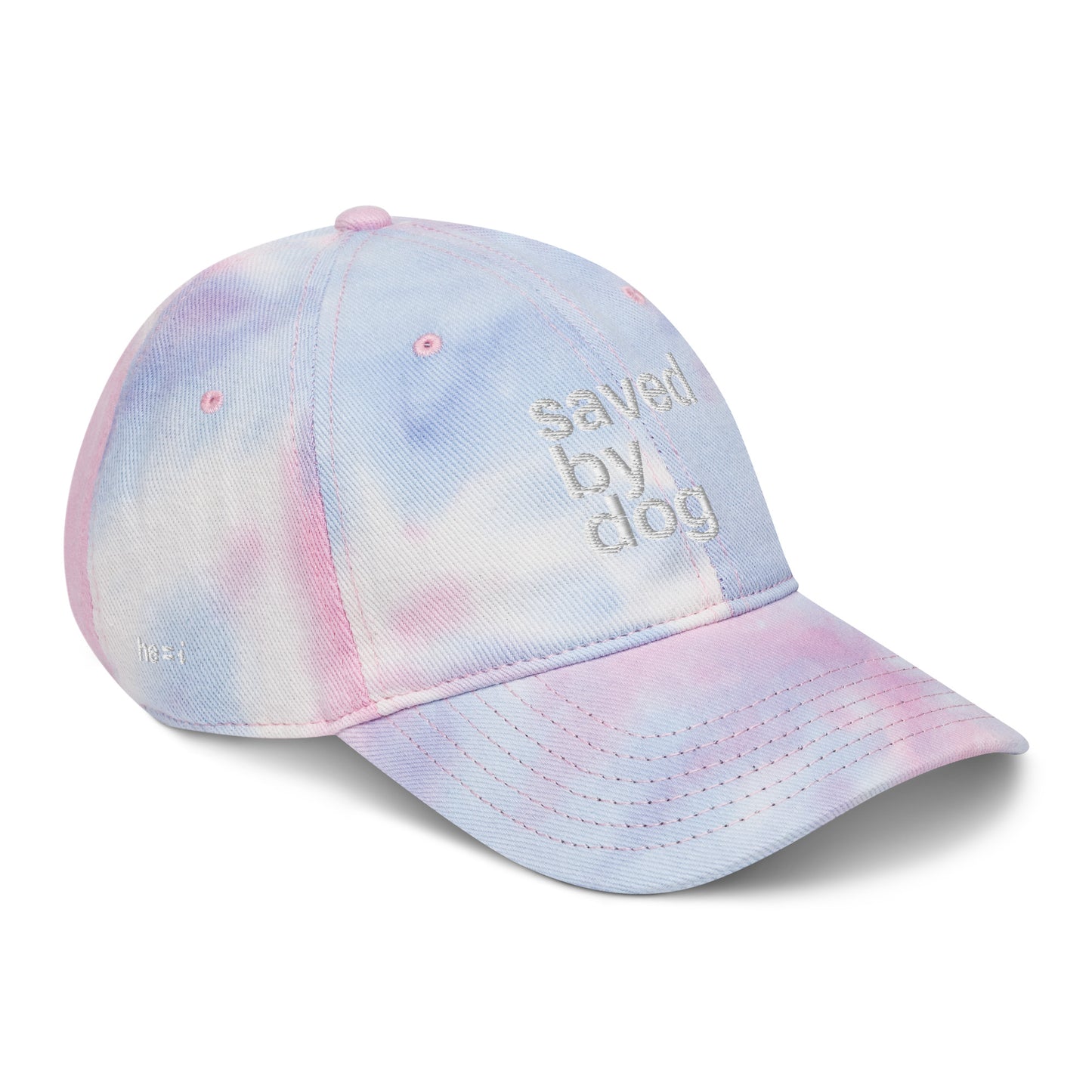 Saved by Dog - Tie Dye Dad Hat