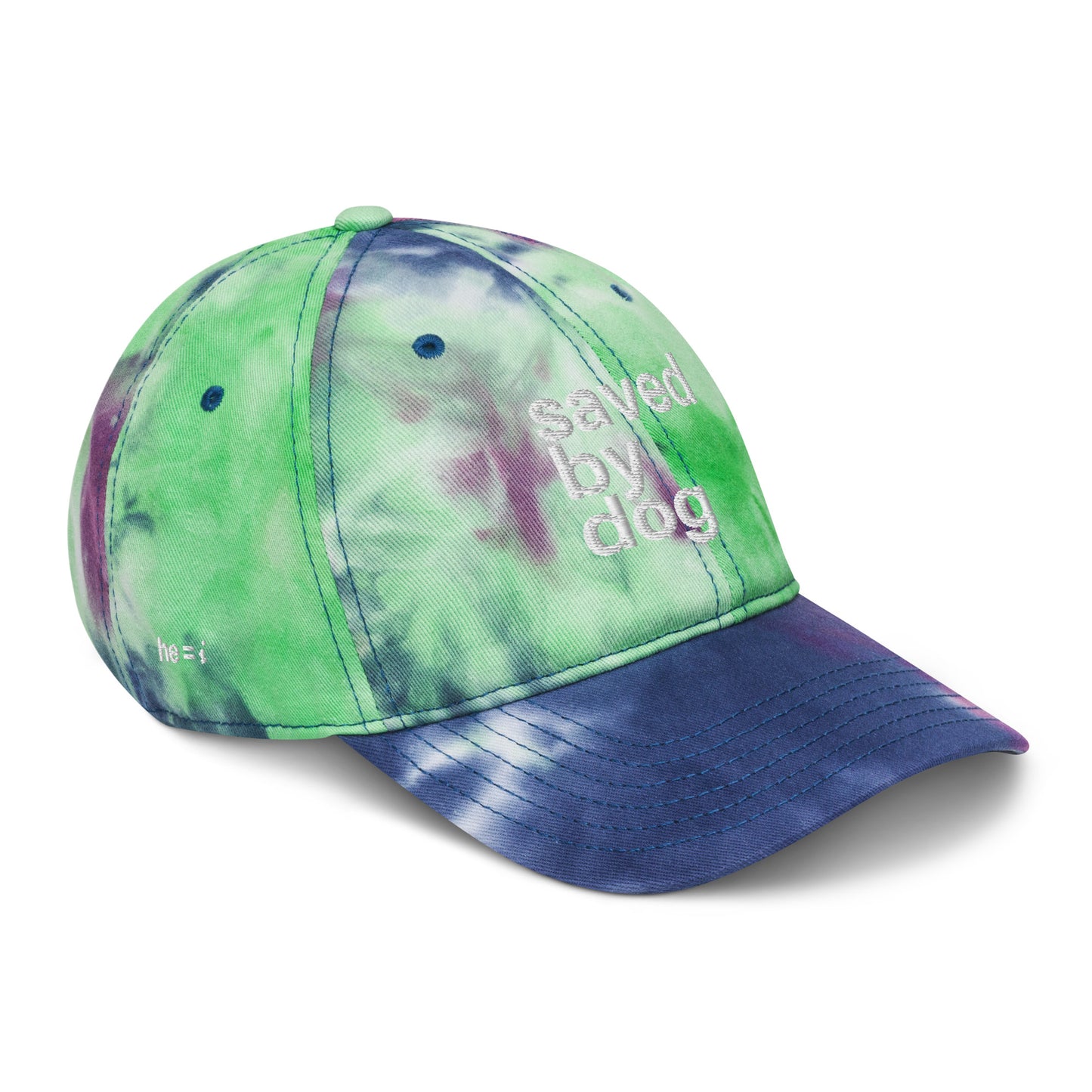 Saved by Dog - Tie Dye Dad Hat