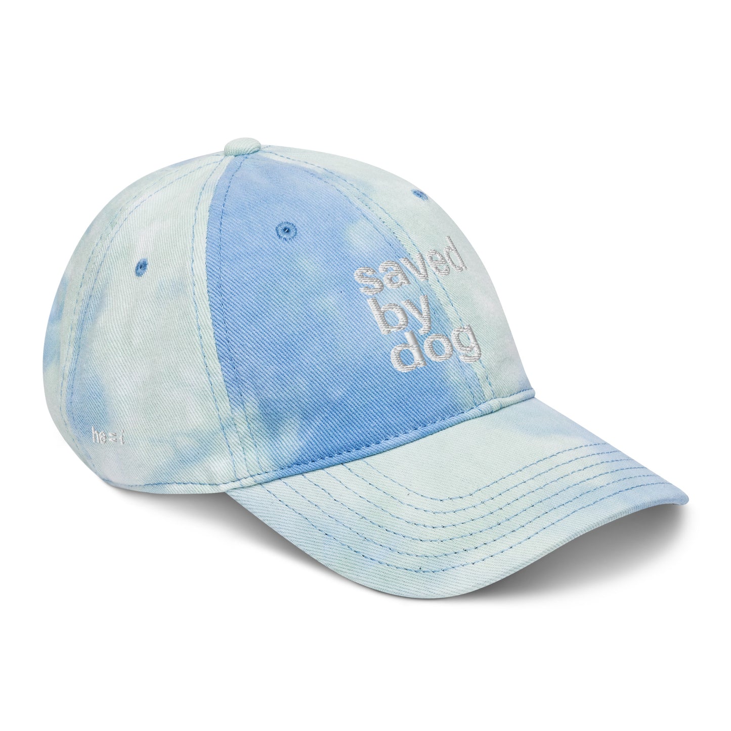 Saved by Dog - Tie Dye Dad Hat