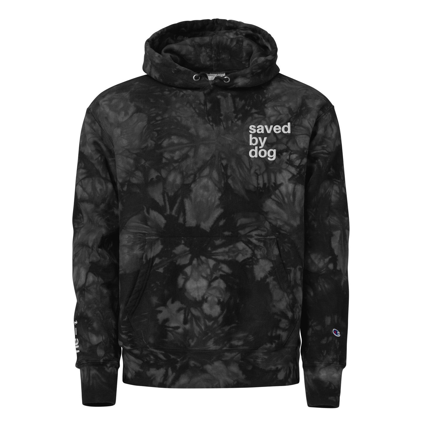 Saved by Dog - Tie Dye Hoodie