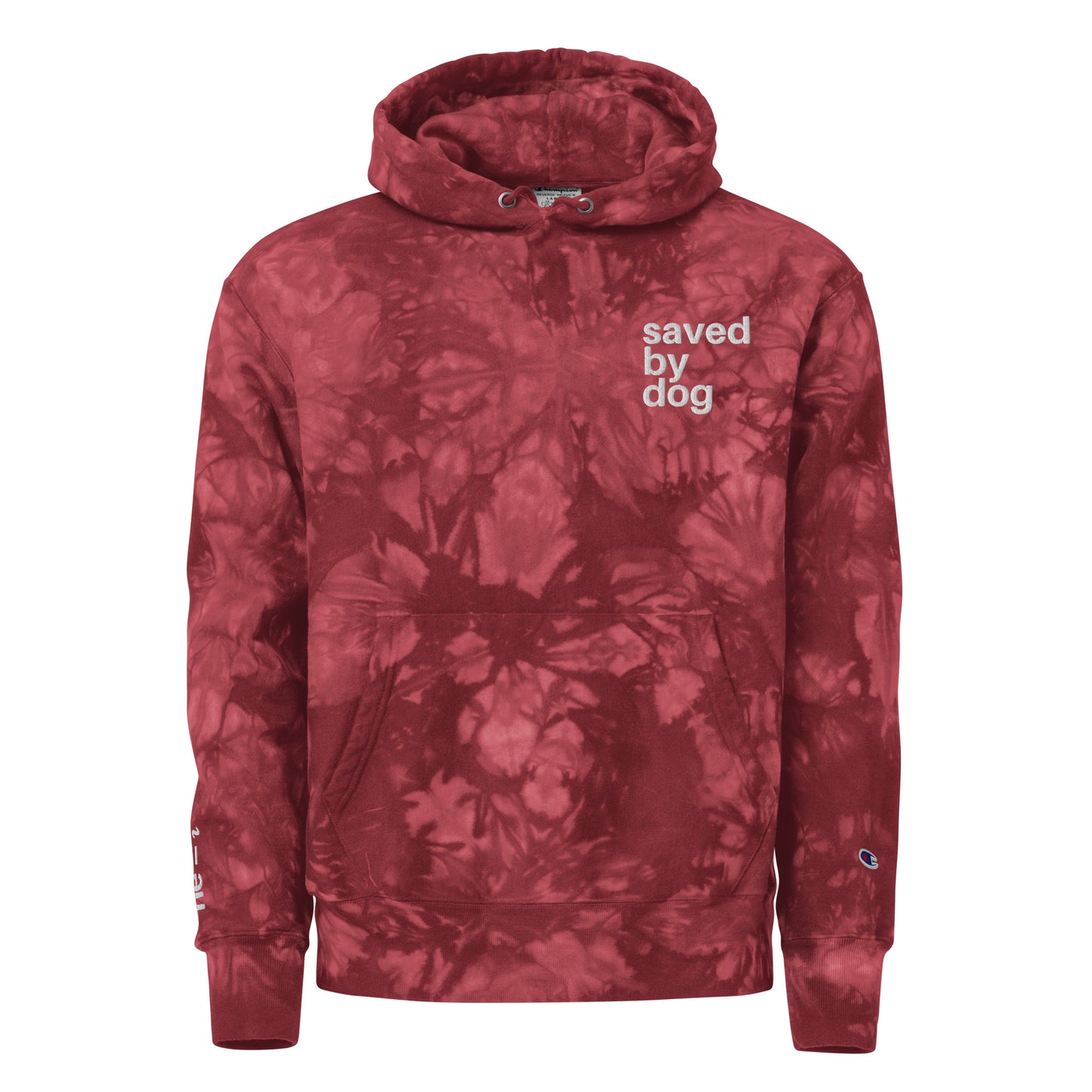 Saved by Dog - Tie Dye Hoodie