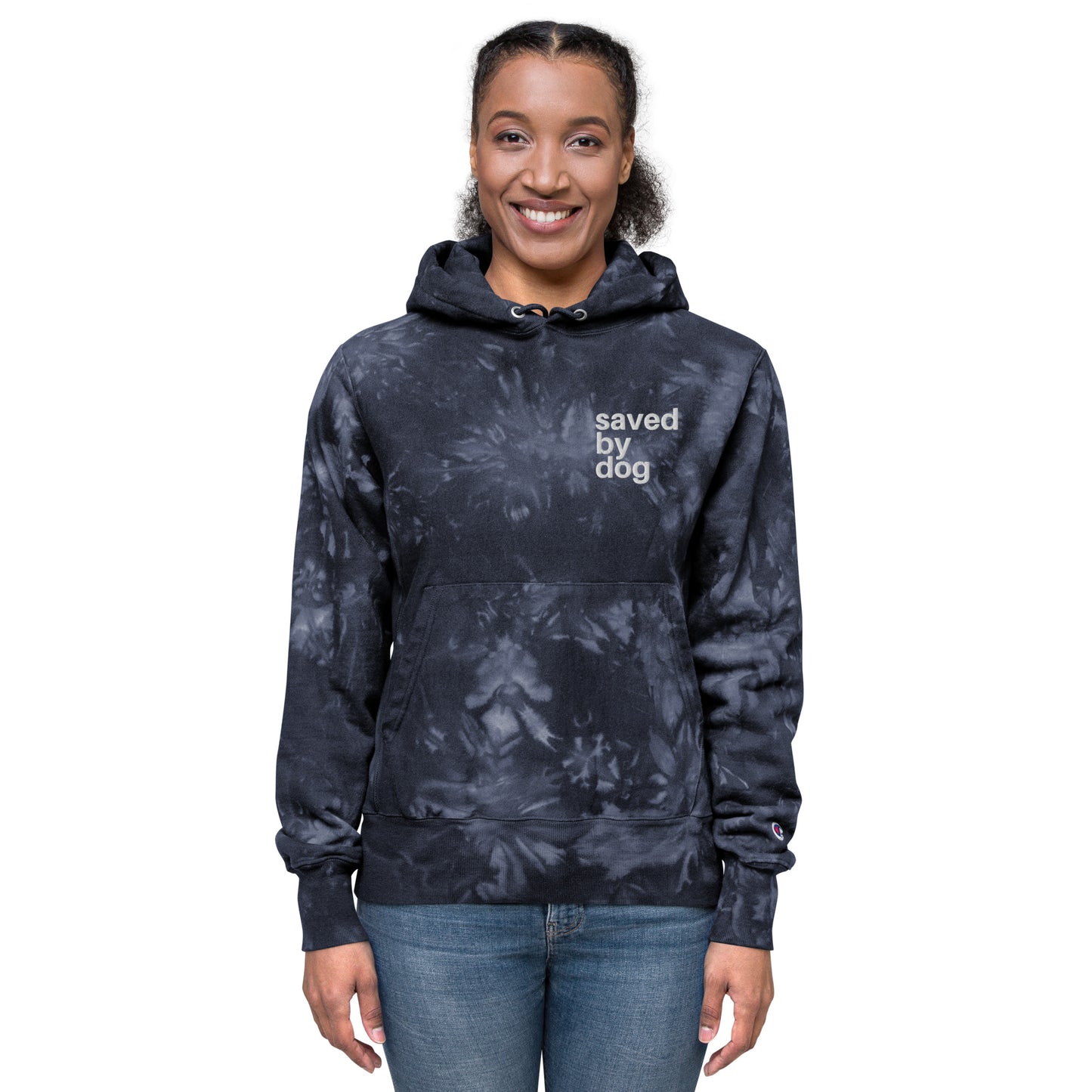 Saved by Dog - Tie Dye Hoodie