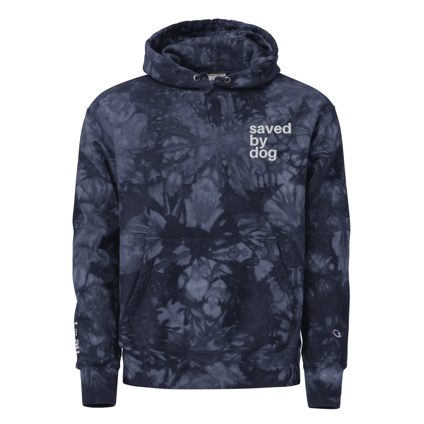 Saved by Dog - Tie Dye Hoodie
