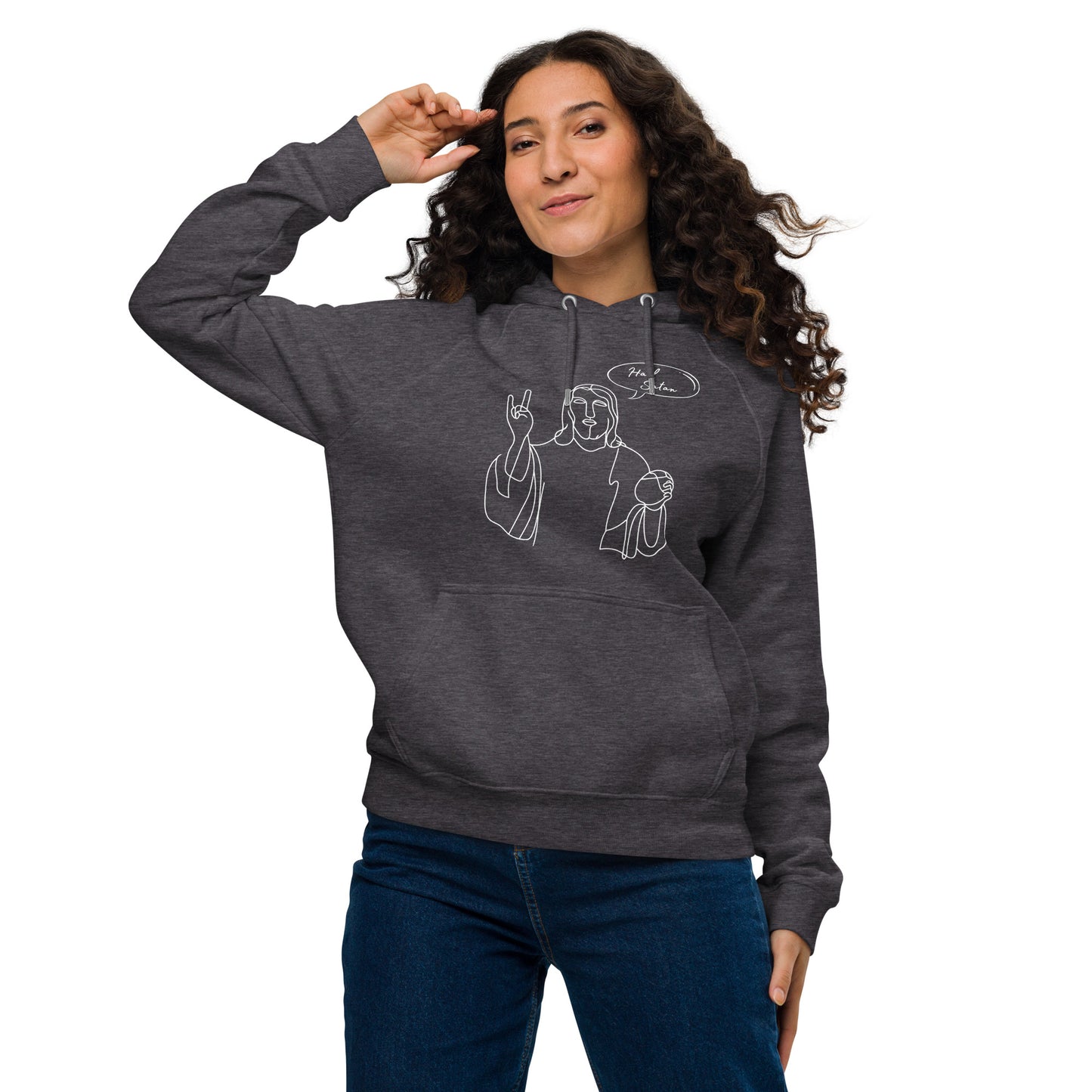 Hail Satan Jesus - Hoodie Sweatshirt