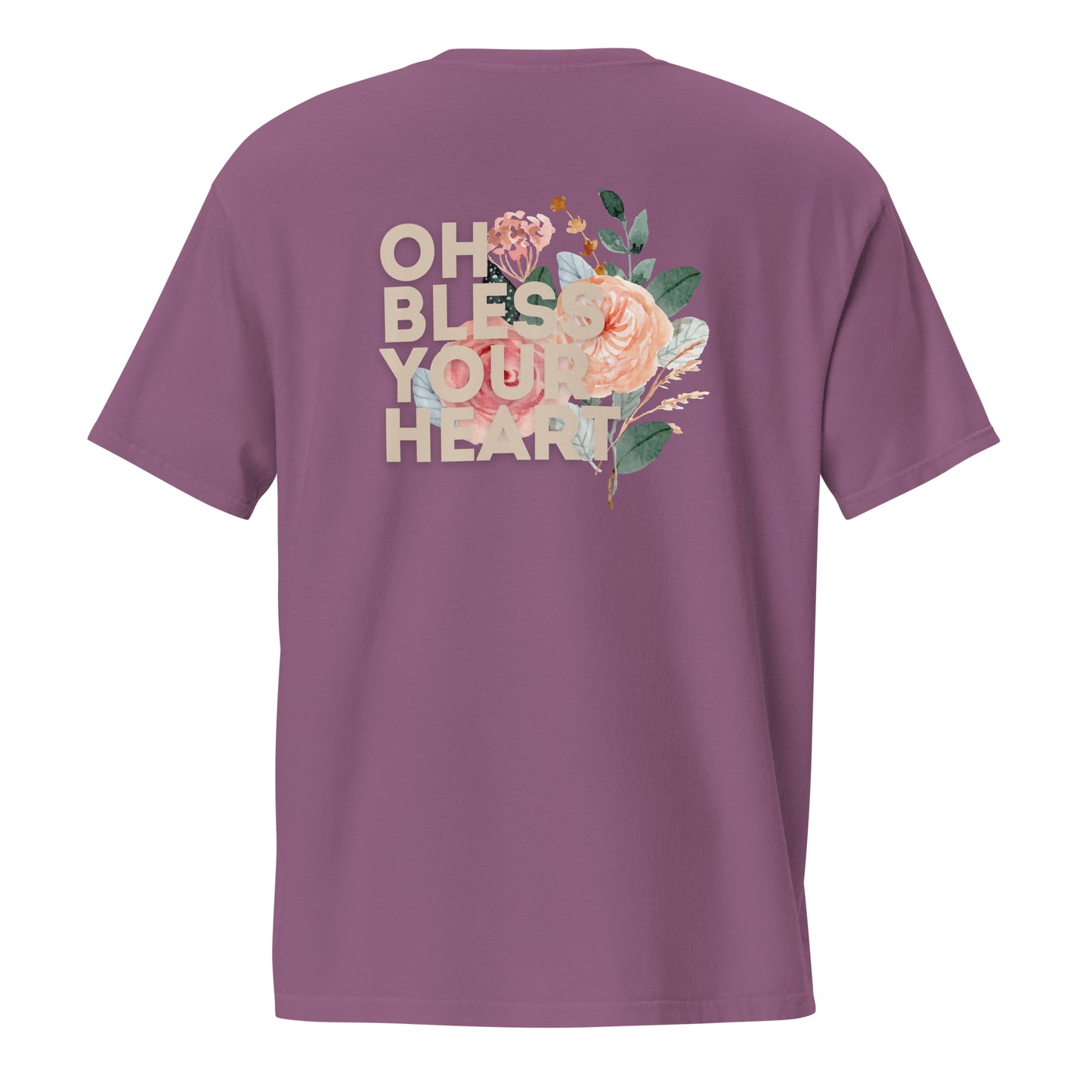 Oh Bless Your Heart - Pocket Tee w/ Back Print