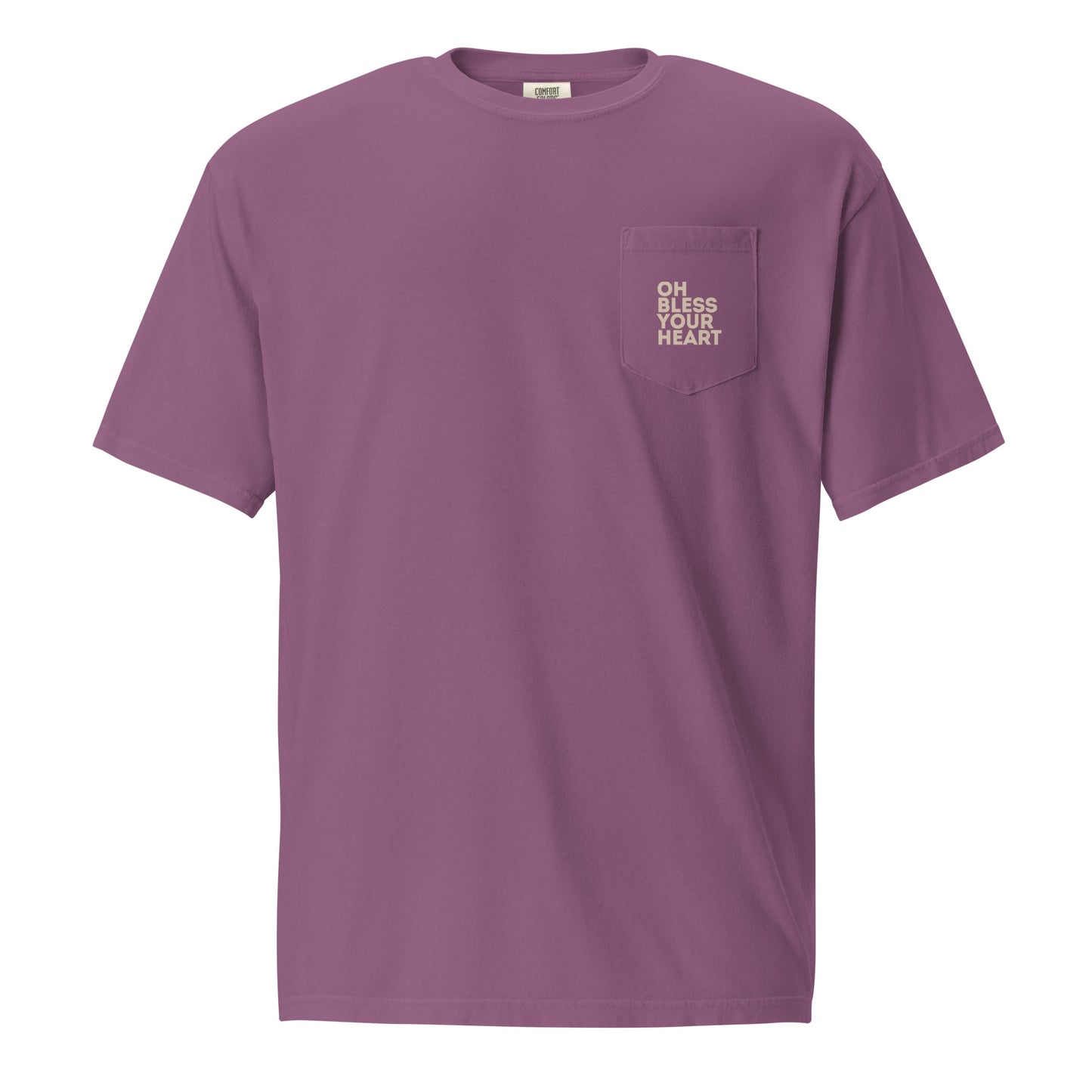 Oh Bless Your Heart - Pocket Tee w/ Back Print