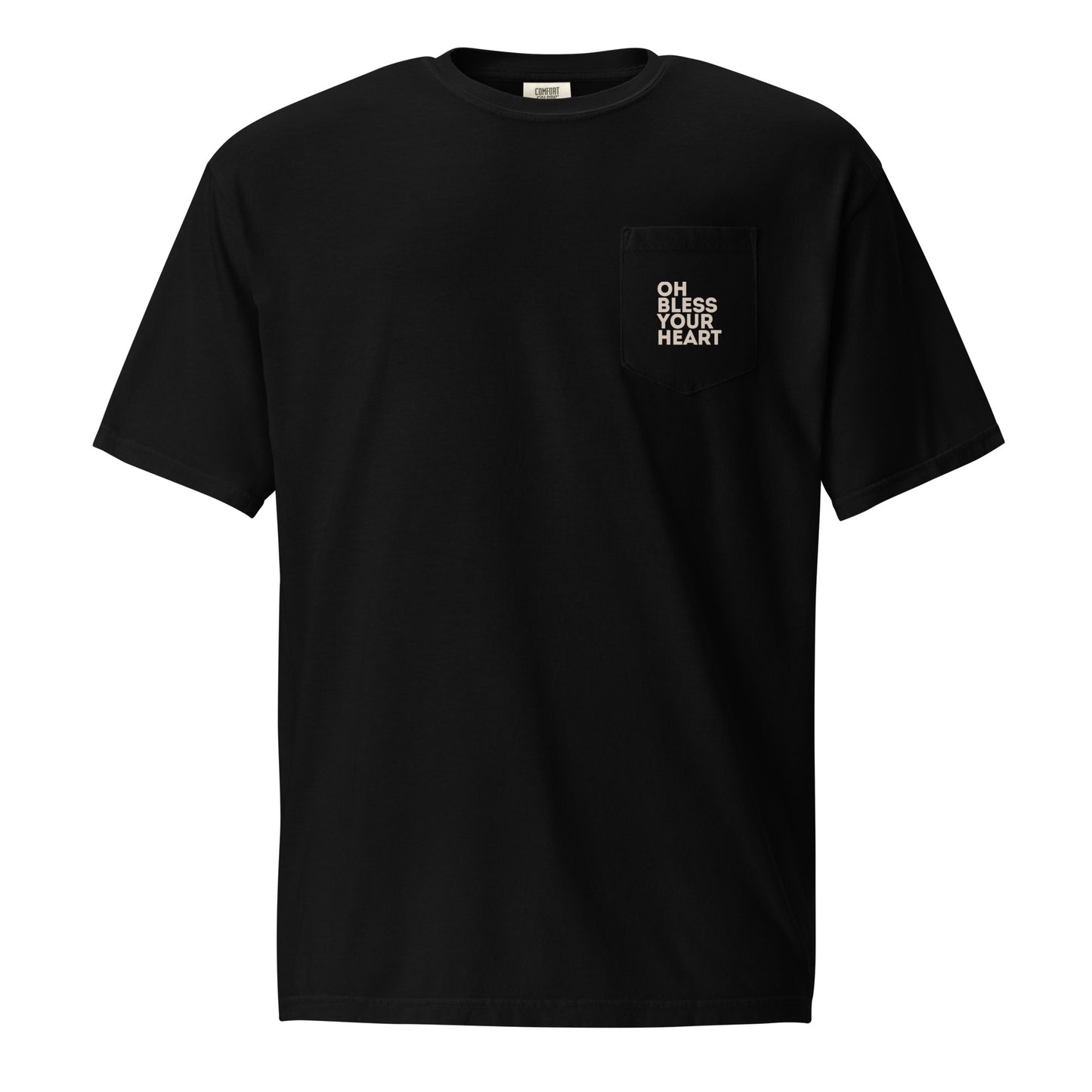 Oh Bless Your Heart - Pocket Tee w/ Back Print