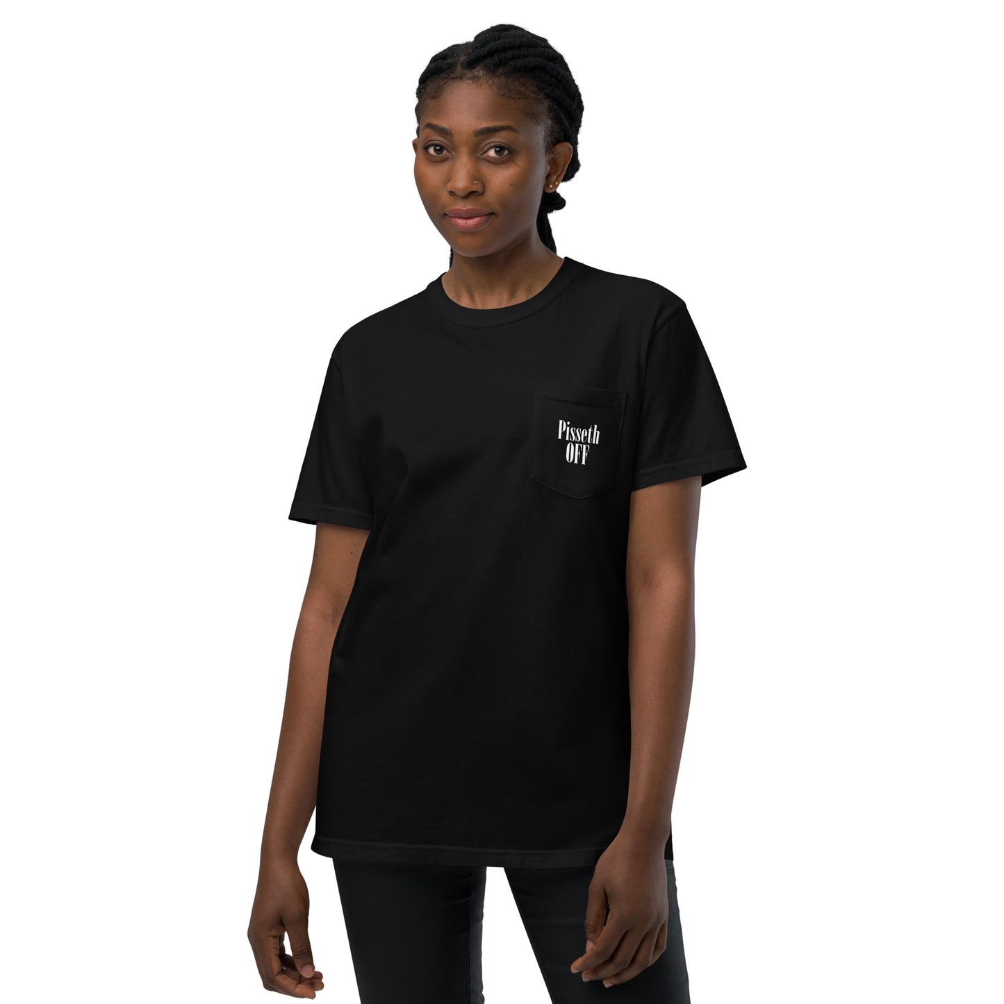 Go Fucketh Thyself Drewcifer 3:16 - Pocket Tee