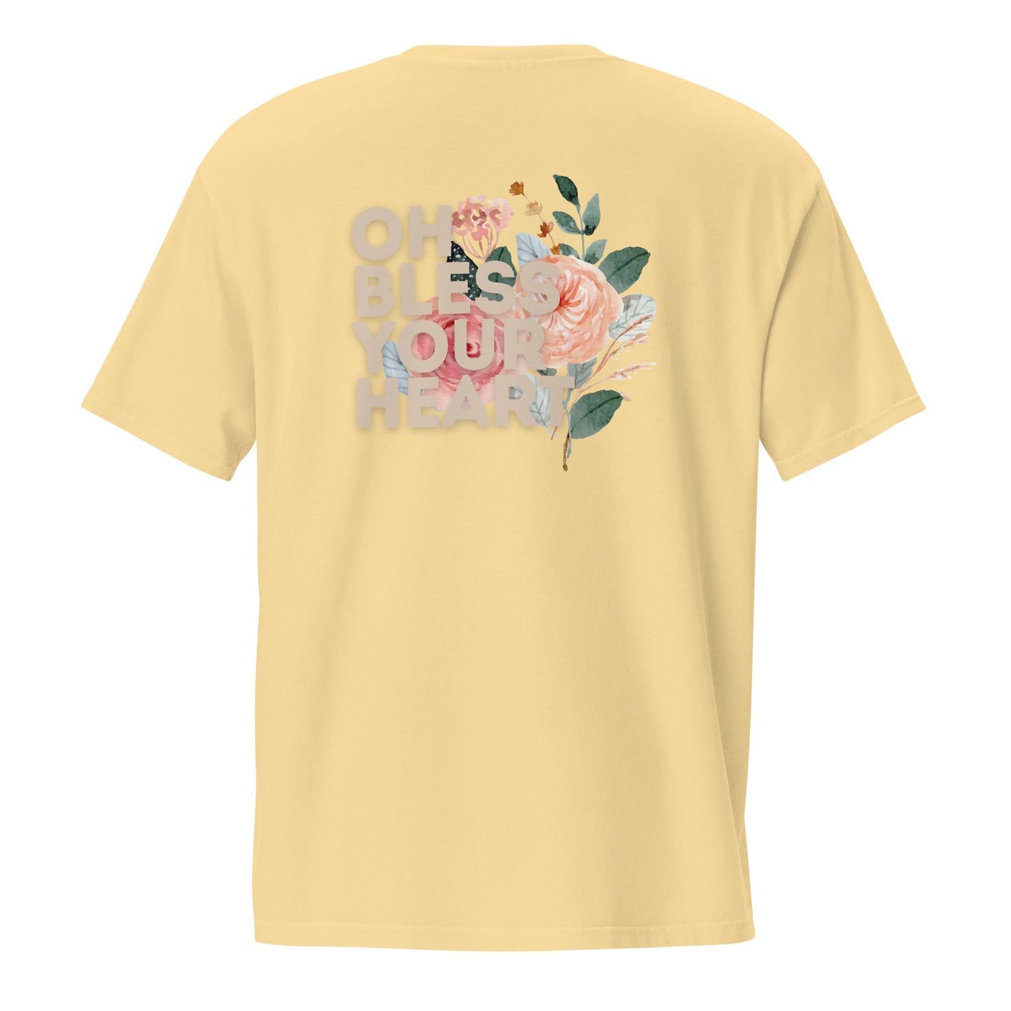 Oh Bless Your Heart - Pocket Tee w/ Back Print