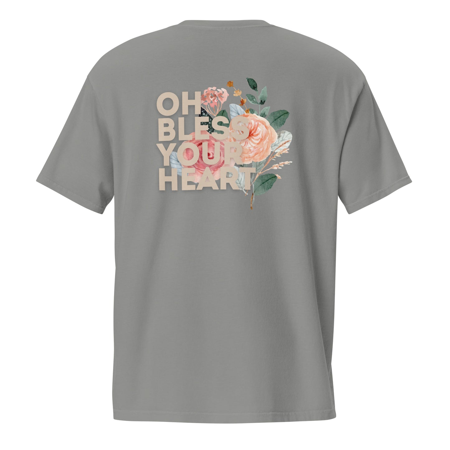Oh Bless Your Heart - Pocket Tee w/ Back Print