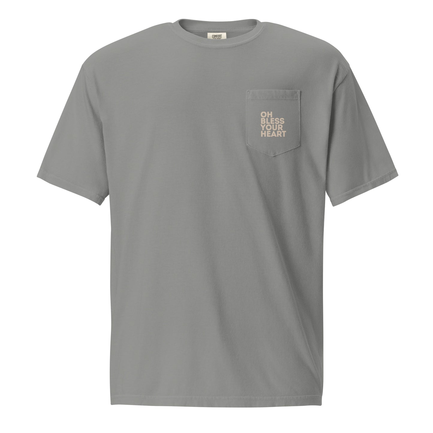 Oh Bless Your Heart - Pocket Tee w/ Back Print