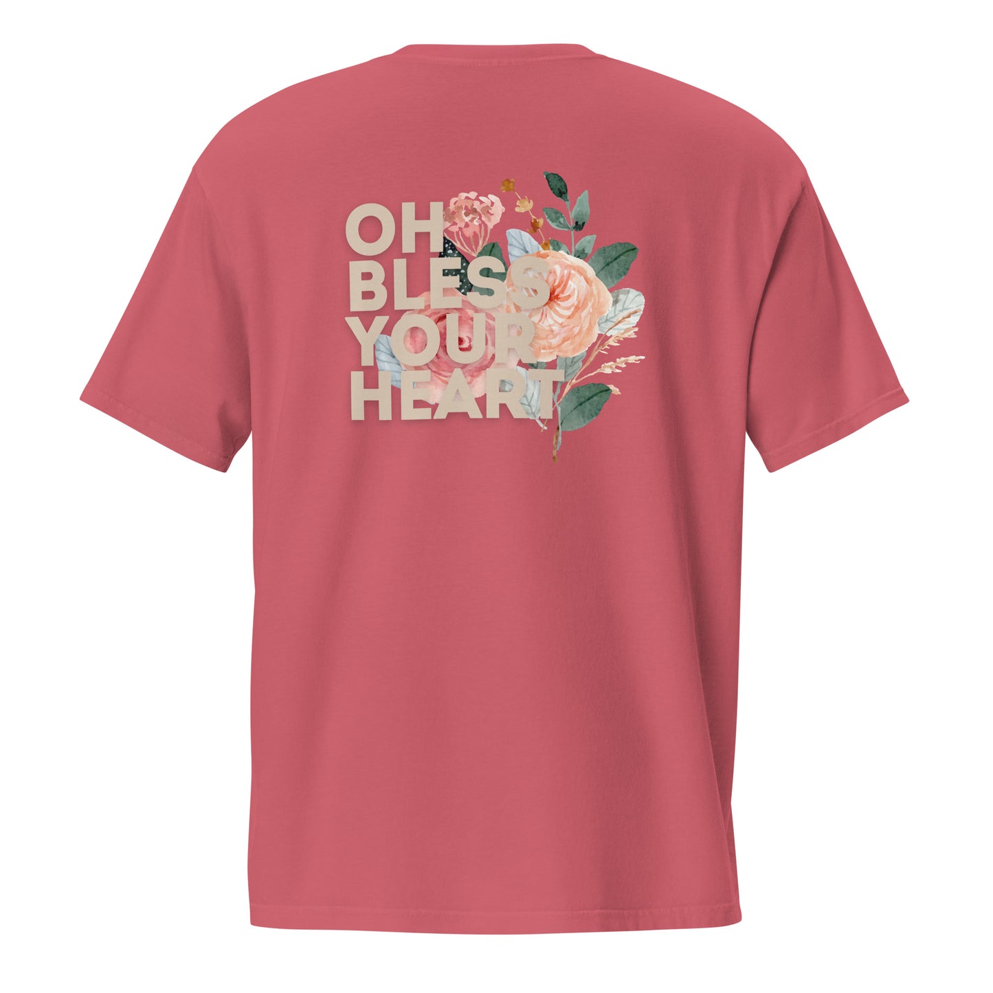 Oh Bless Your Heart - Pocket Tee w/ Back Print