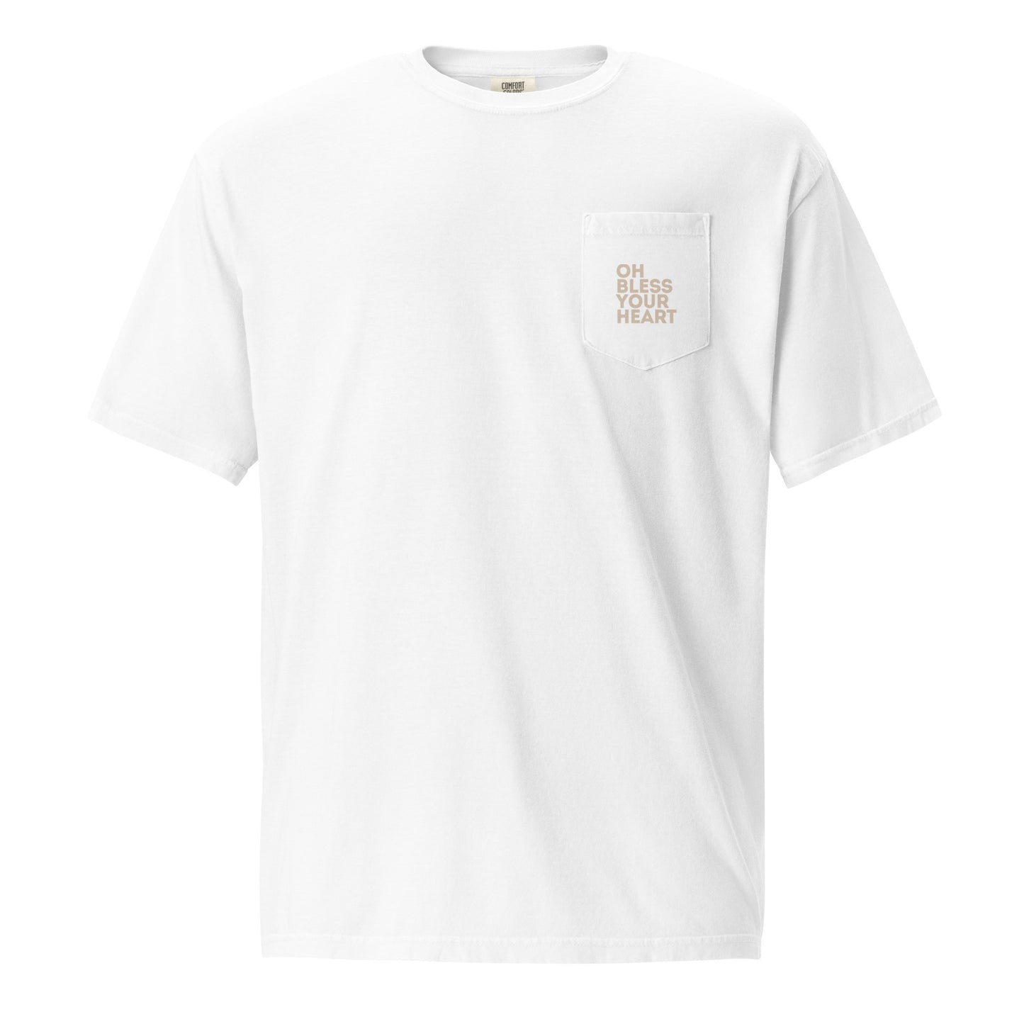 Oh Bless Your Heart - Pocket Tee w/ Back Print