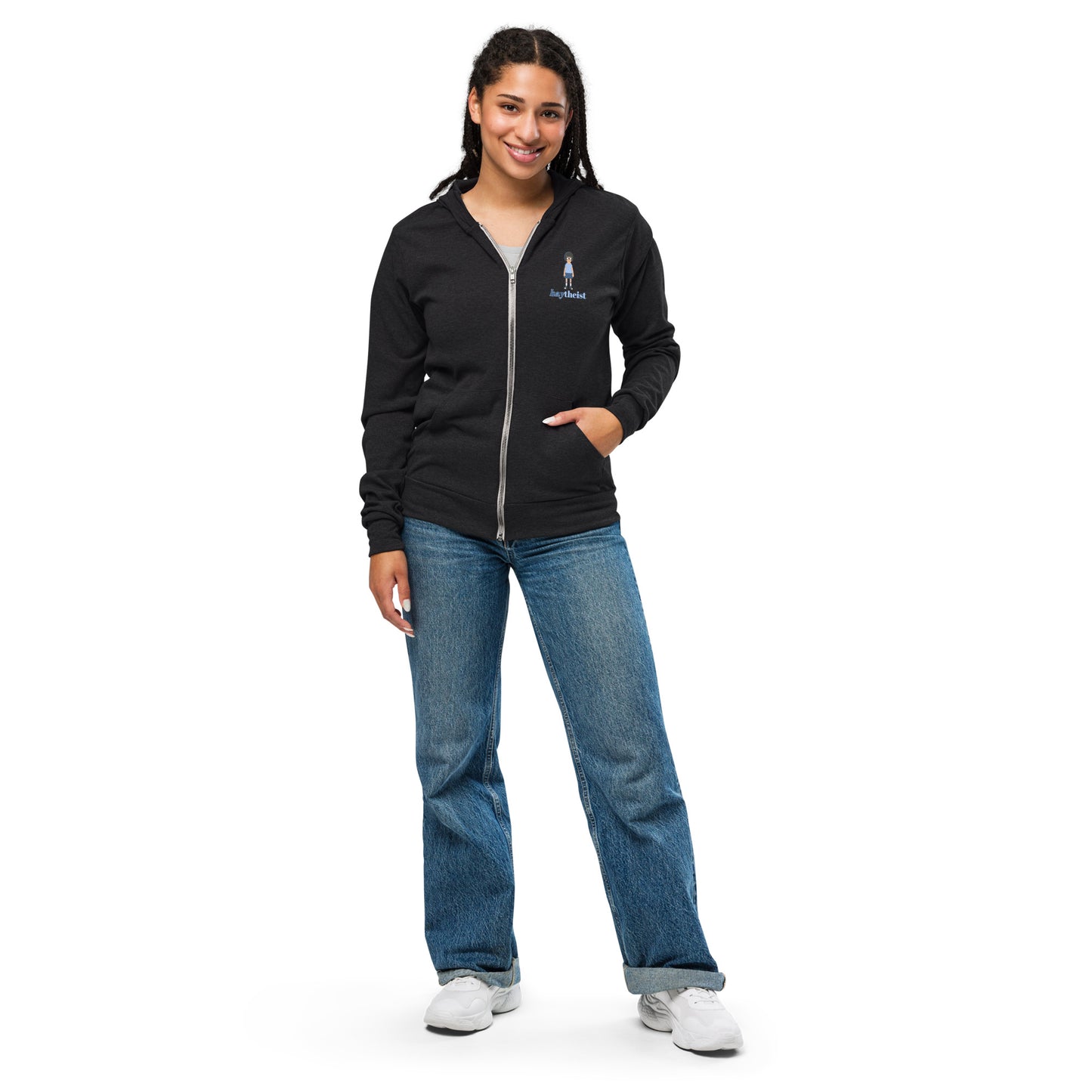HAYtheist - Tina Belcher Unisex Zip Hoodie