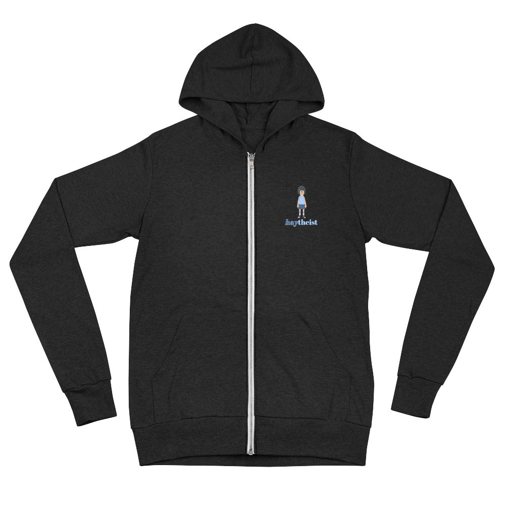 HAYtheist - Tina Belcher Unisex Zip Hoodie